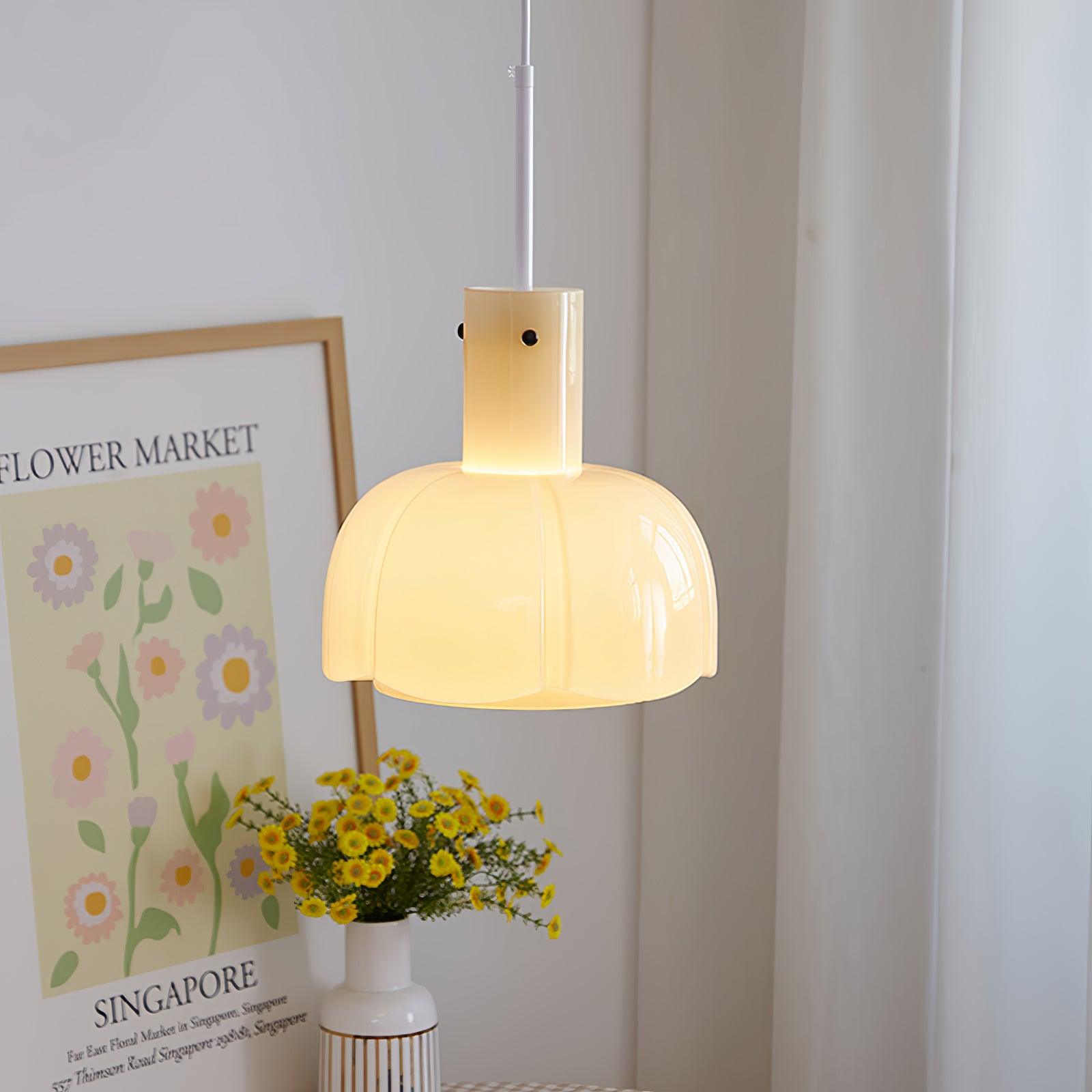 Zentara Glass Contemporary Pendant Light - Letslighting