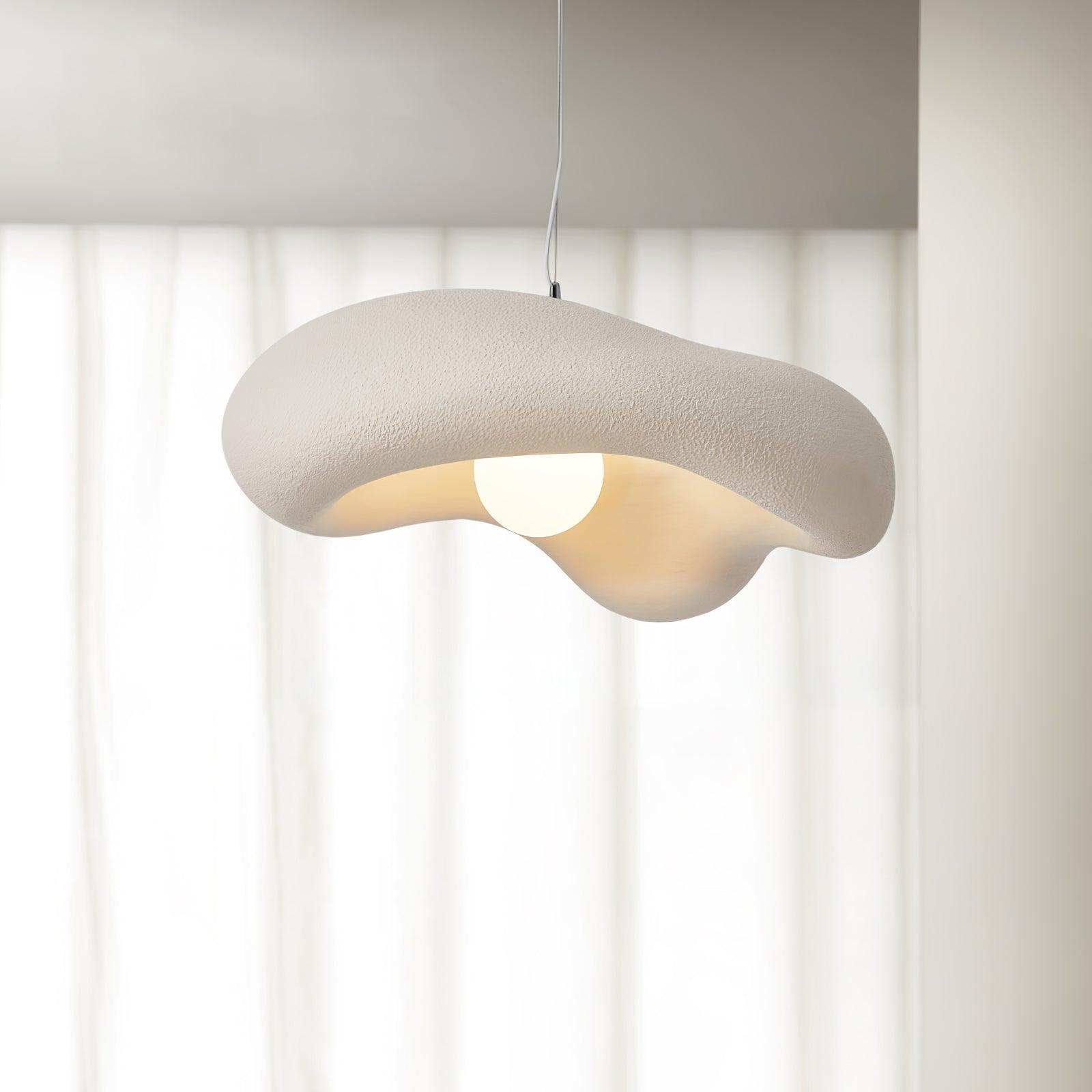 Avi Natural Wabi Sabi Livingroom Pendant Light - Letslighting