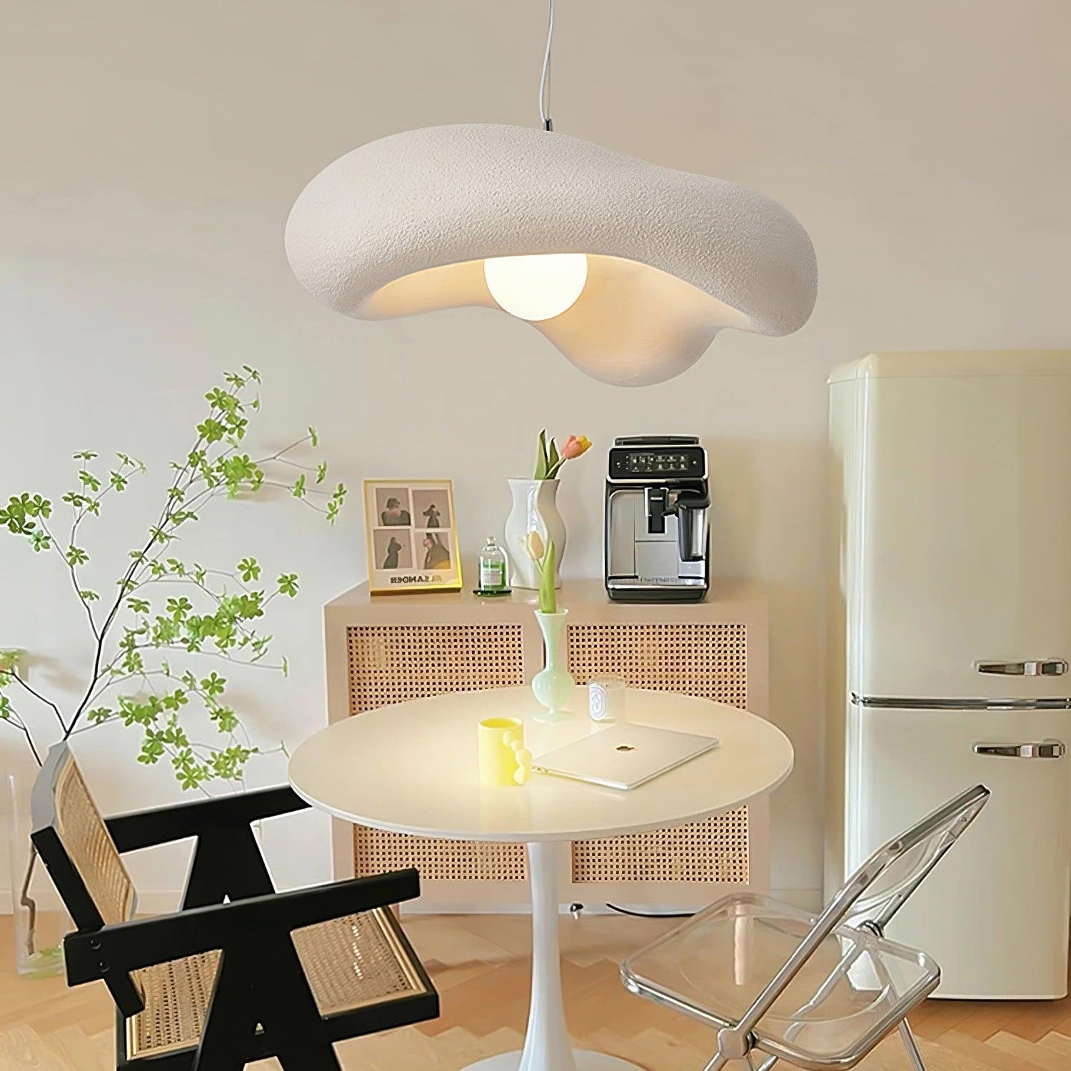 Avi Natural Wabi Sabi Livingroom Pendant Light - Letslighting