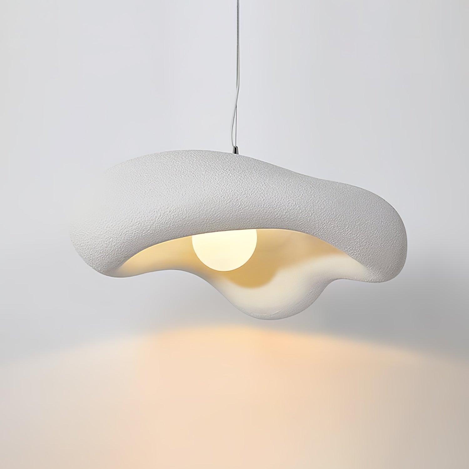 Avi Natural Wabi Sabi Livingroom Pendant Light - Letslighting