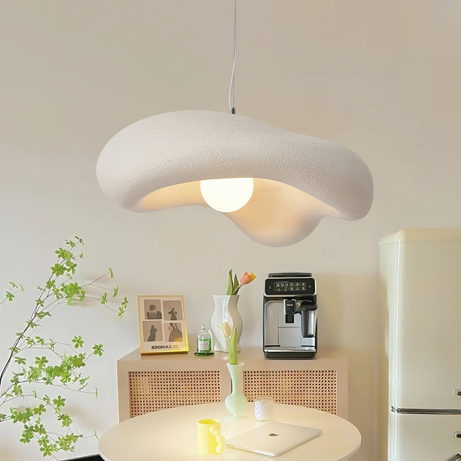 Avi Natural Wabi Sabi Livingroom Pendant Light - Letslighting