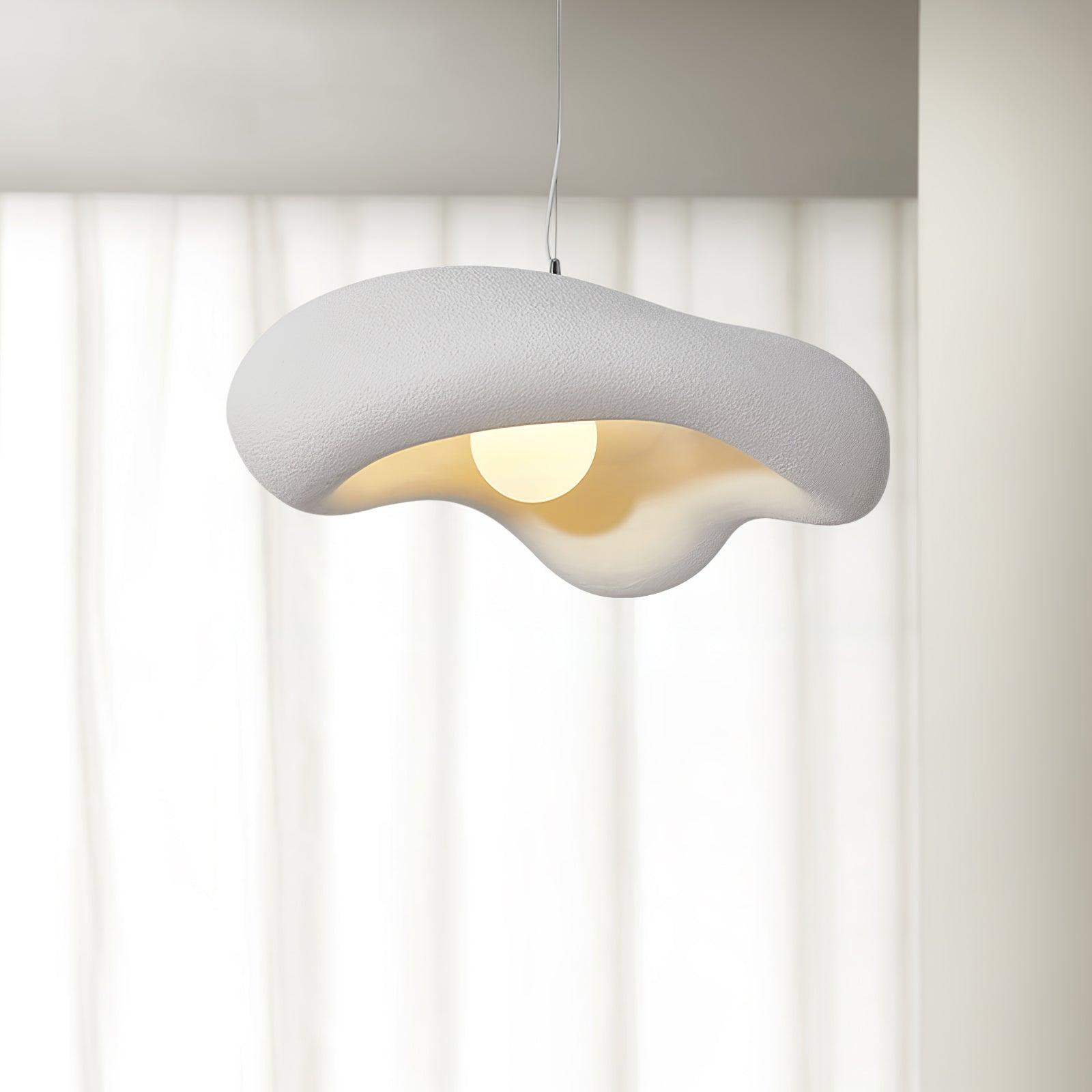 Avi Natural Wabi Sabi Livingroom Pendant Light - Letslighting