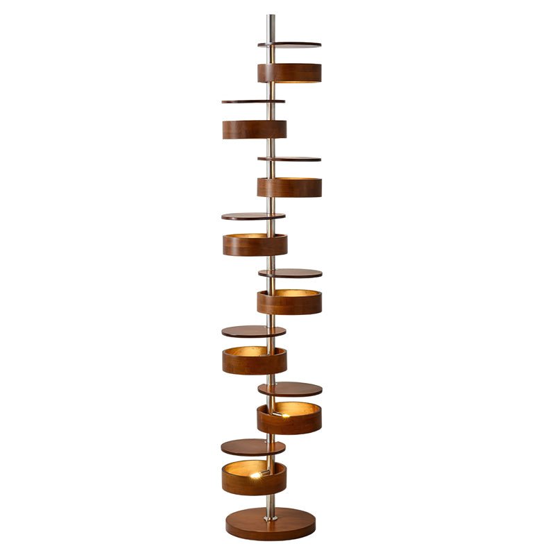 Lynix Wooden Floor Lamp - Letslighting