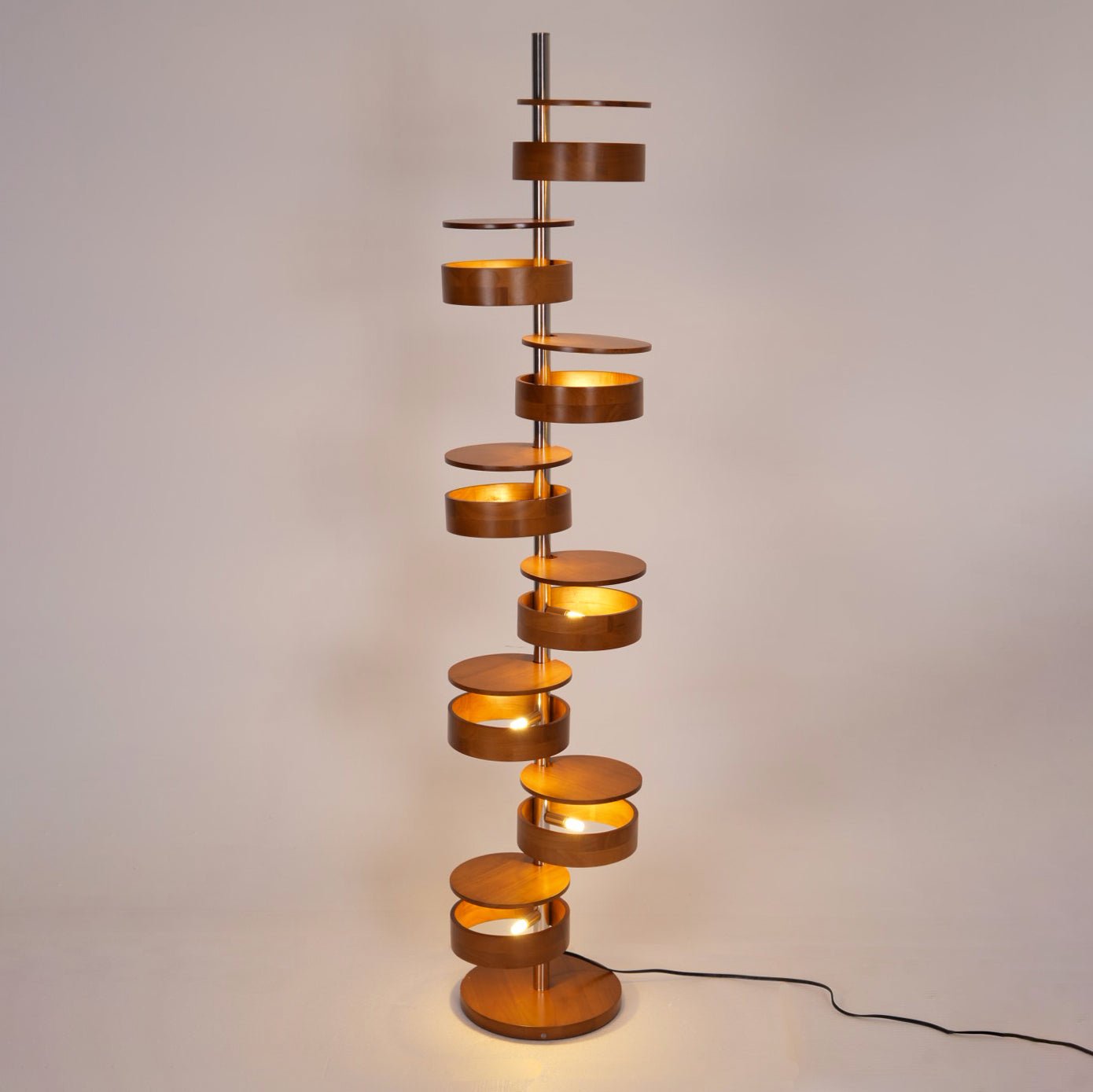 Lynix Wooden Floor Lamp - Letslighting