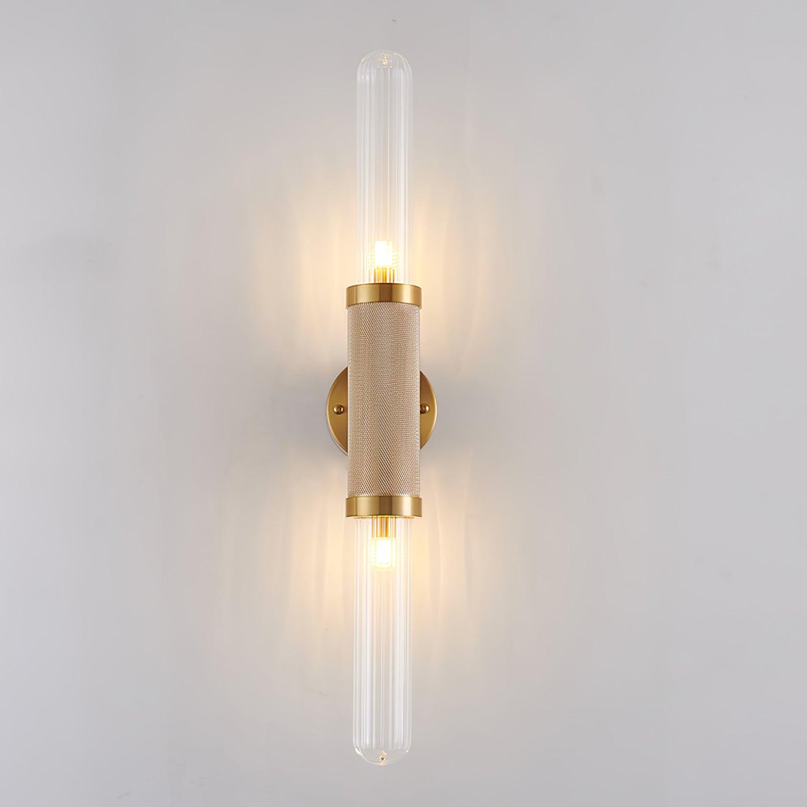 Alorira Nordic Art Column Glass Wall Sconce - Letslighting