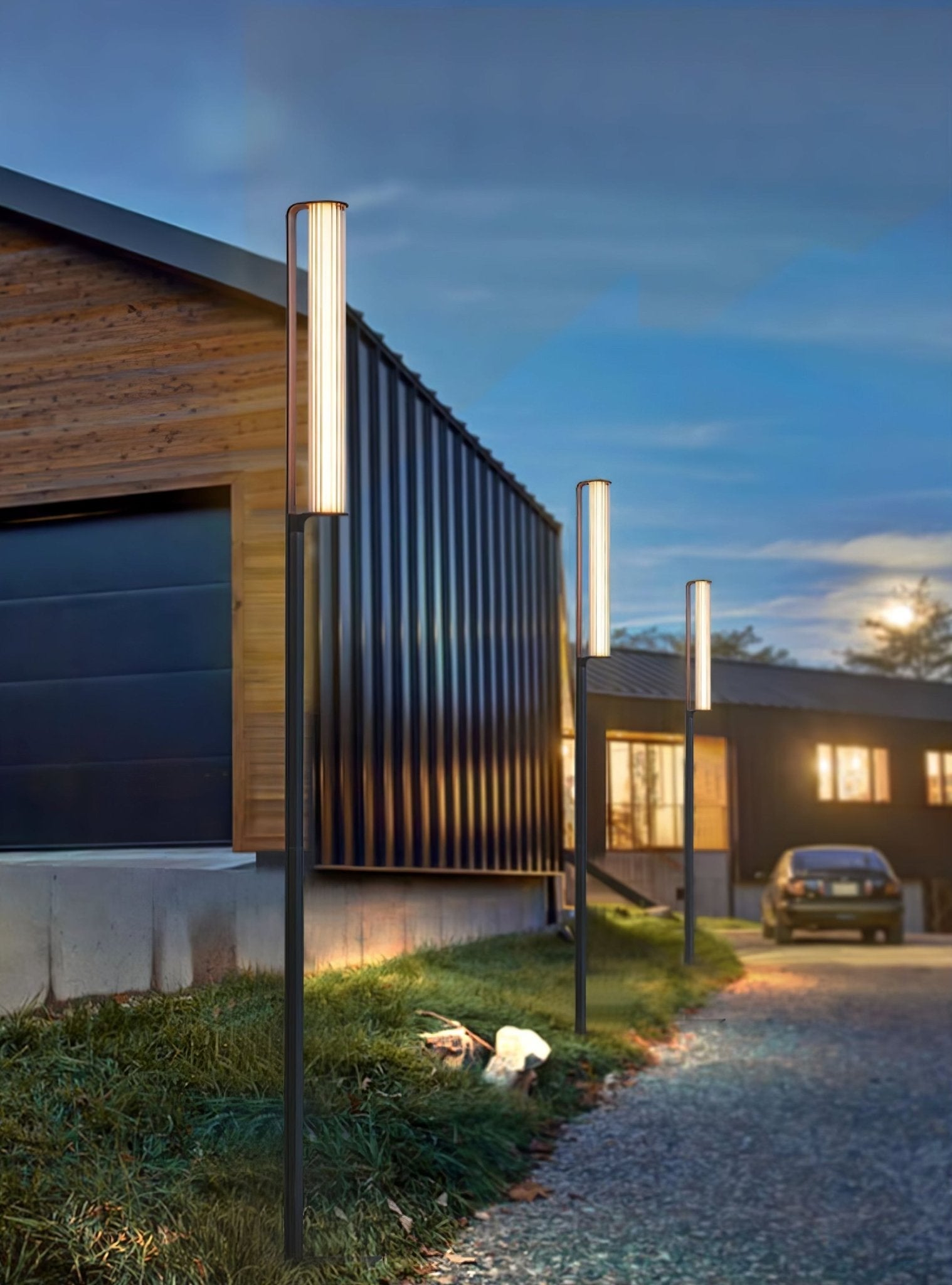 Lumo Arc Outdoor Post Lamp - Letslighting