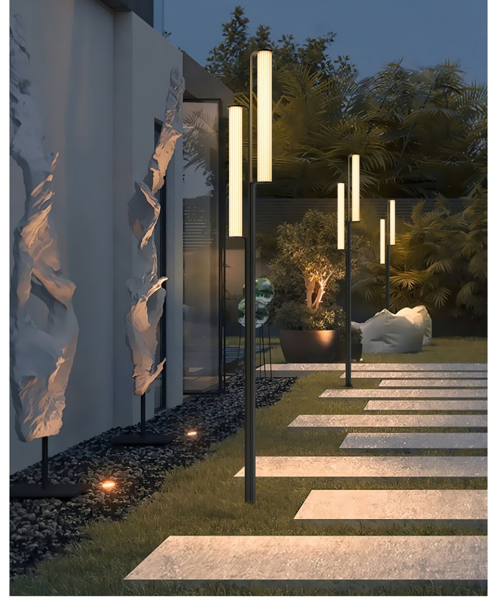 Lumo Arc Outdoor Post Lamp - Letslighting