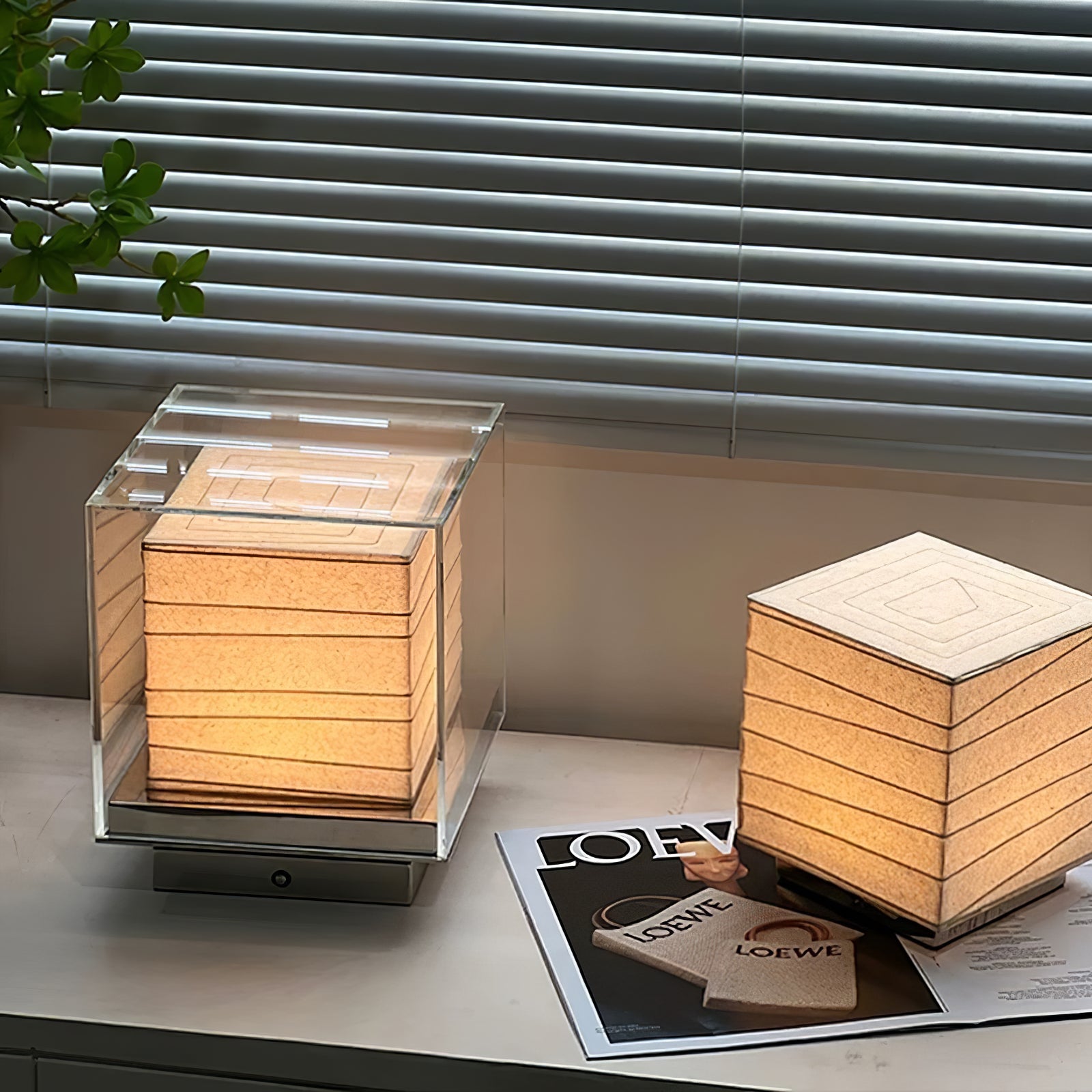 Lumo Cube Table Lamp - Letslighting
