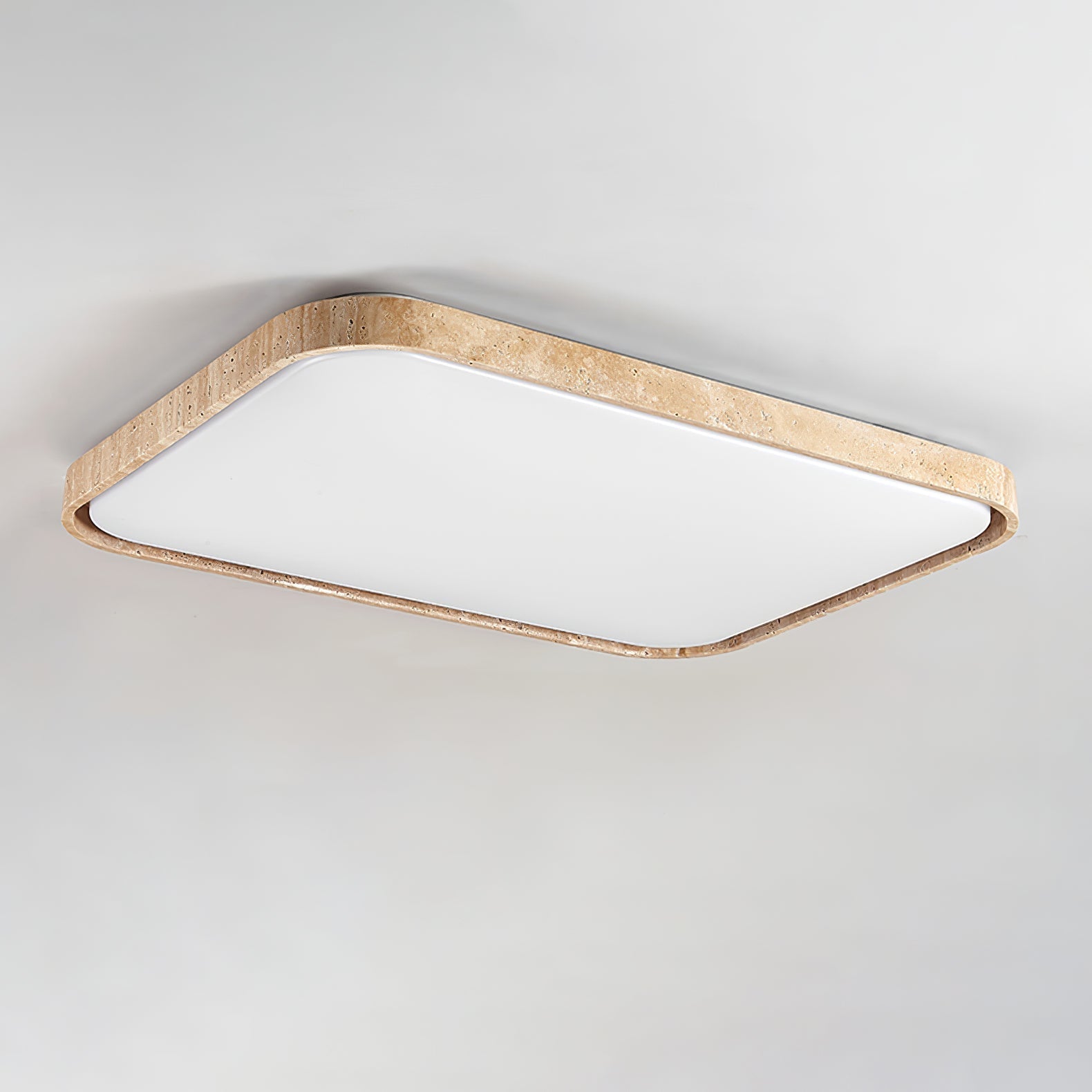 Lumo Modern Travertine Ceiling Light
