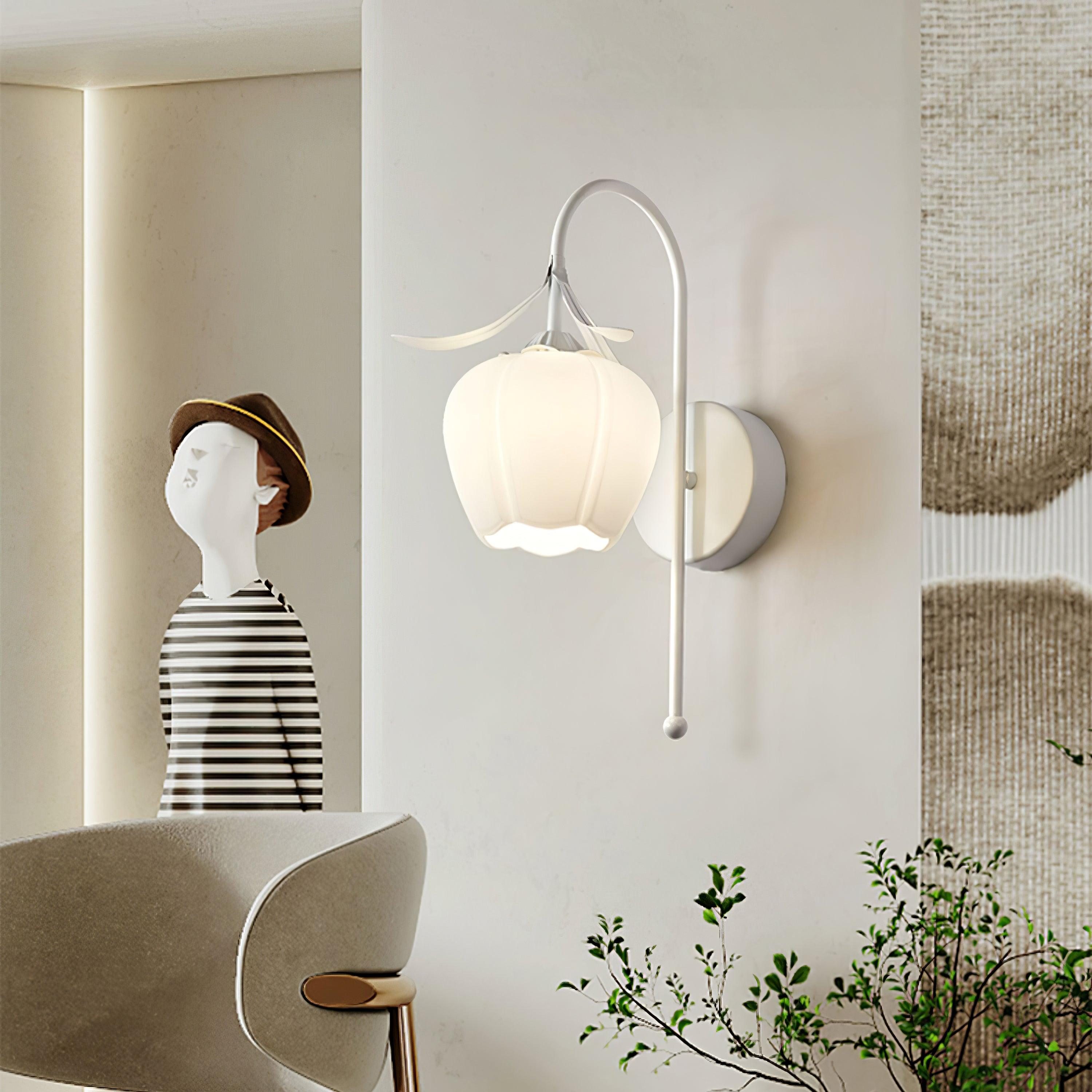 Luna Lily Flower Wall Lamp - Letslighting