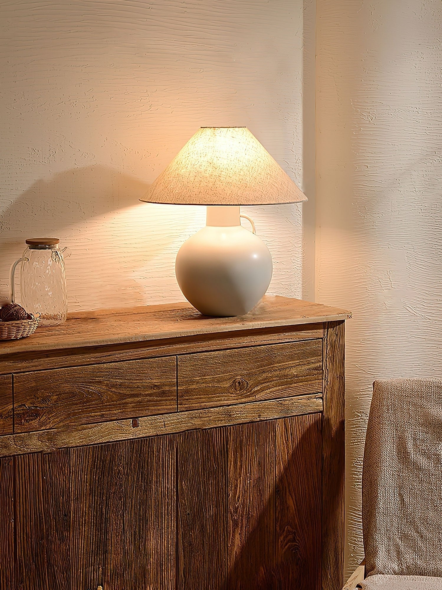 Lumina Opal Ceramic Table Lamp - Blowlighting