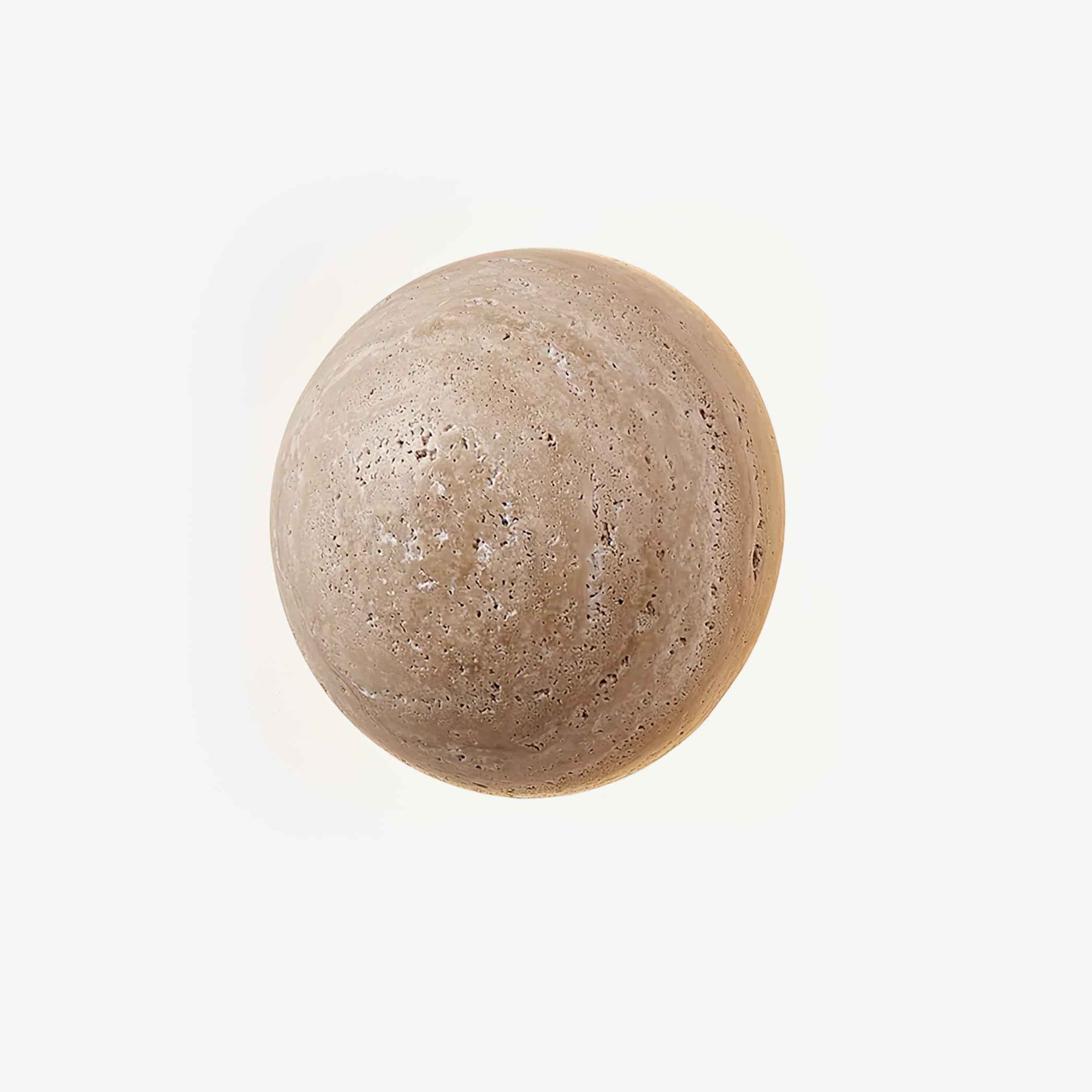 Nyvarion Minimalist Travertine Wall Light - Letslighting