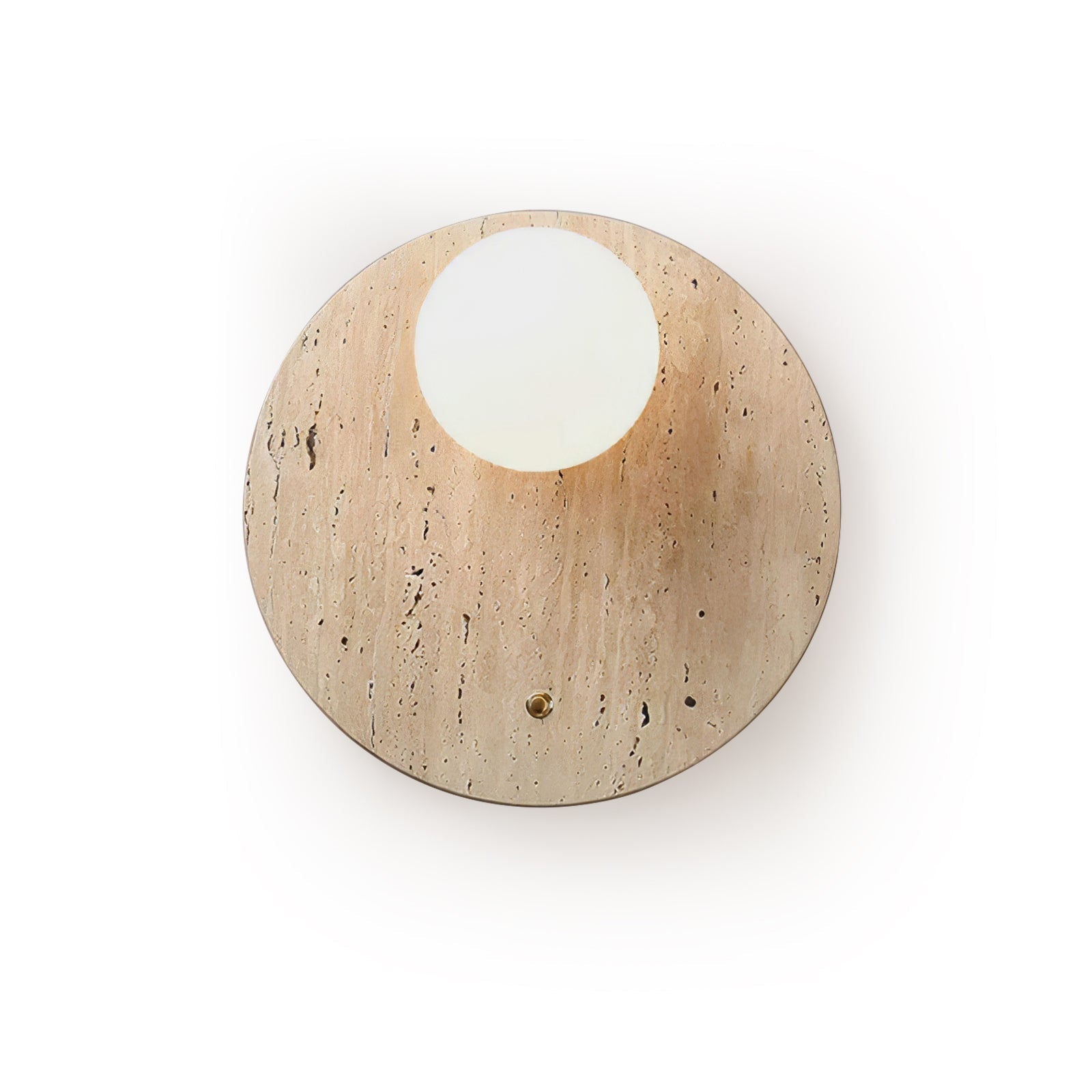 Syloryra Minimalist Travertine Wall Light - Letslighting