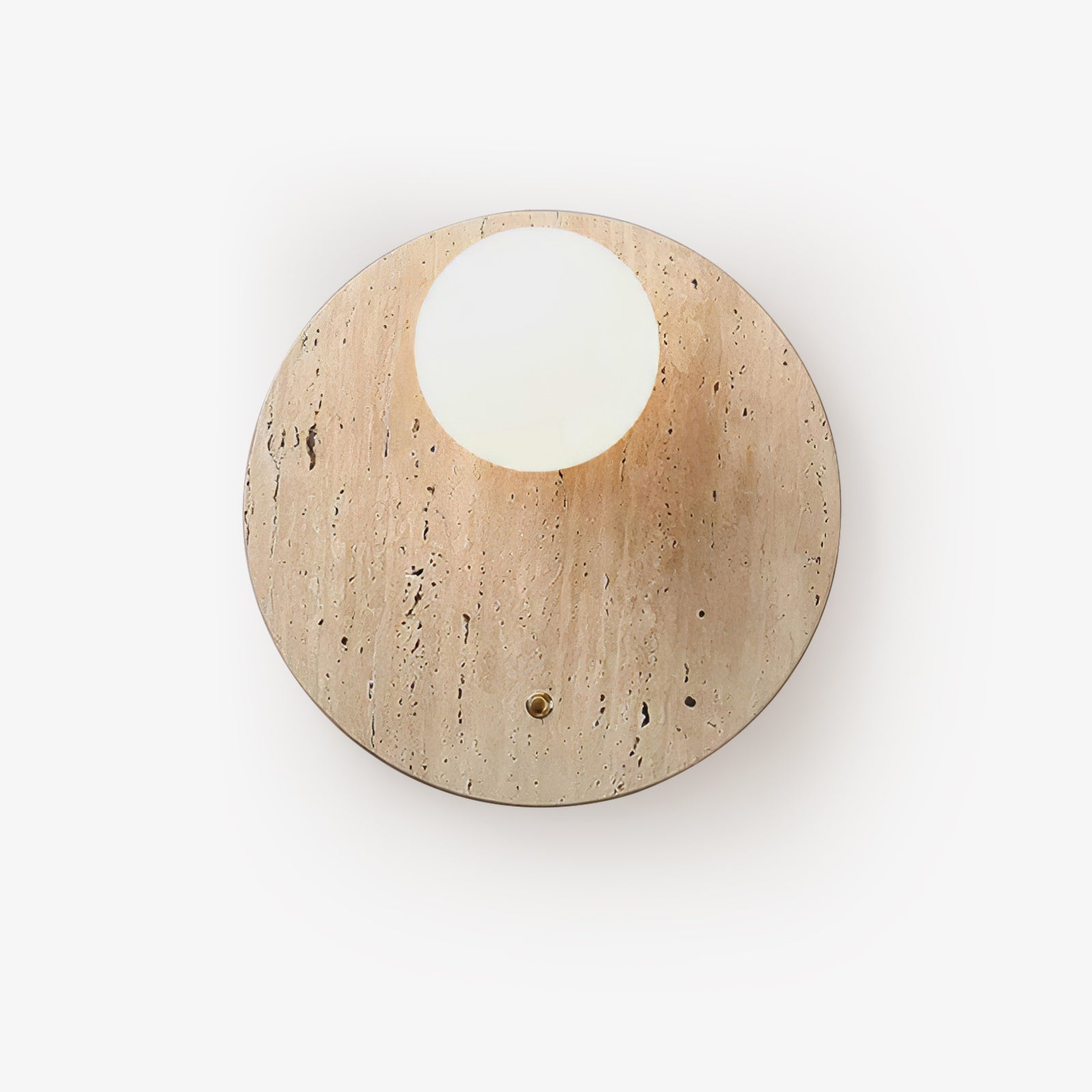 Syloryra Minimalist Travertine Wall Light - Letslighting