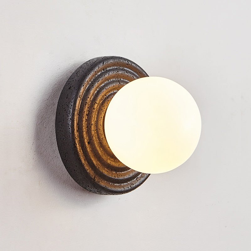 Lunara Travertine Wall Sconce - Letslighting