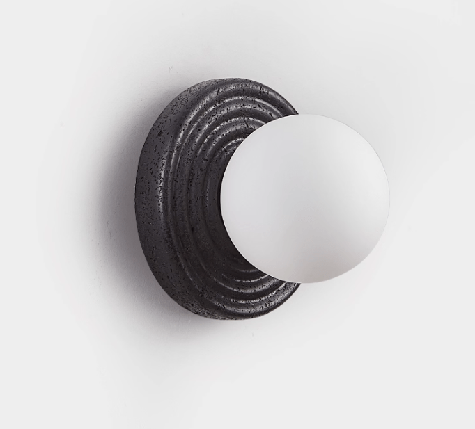 Lunara Travertine Wall Sconce - Letslighting