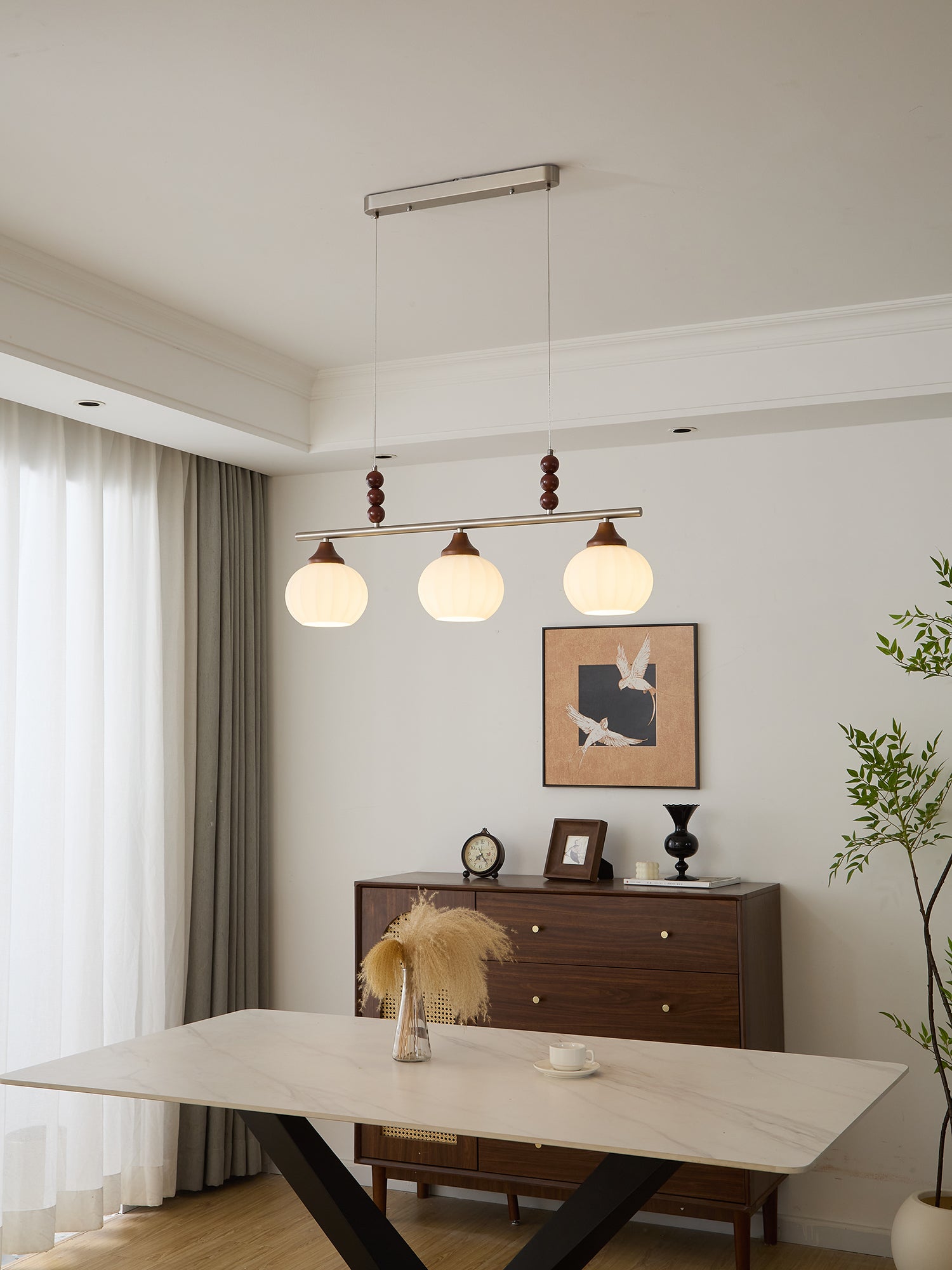 Vento Retro Glass Pendant Lamp - Letslighting