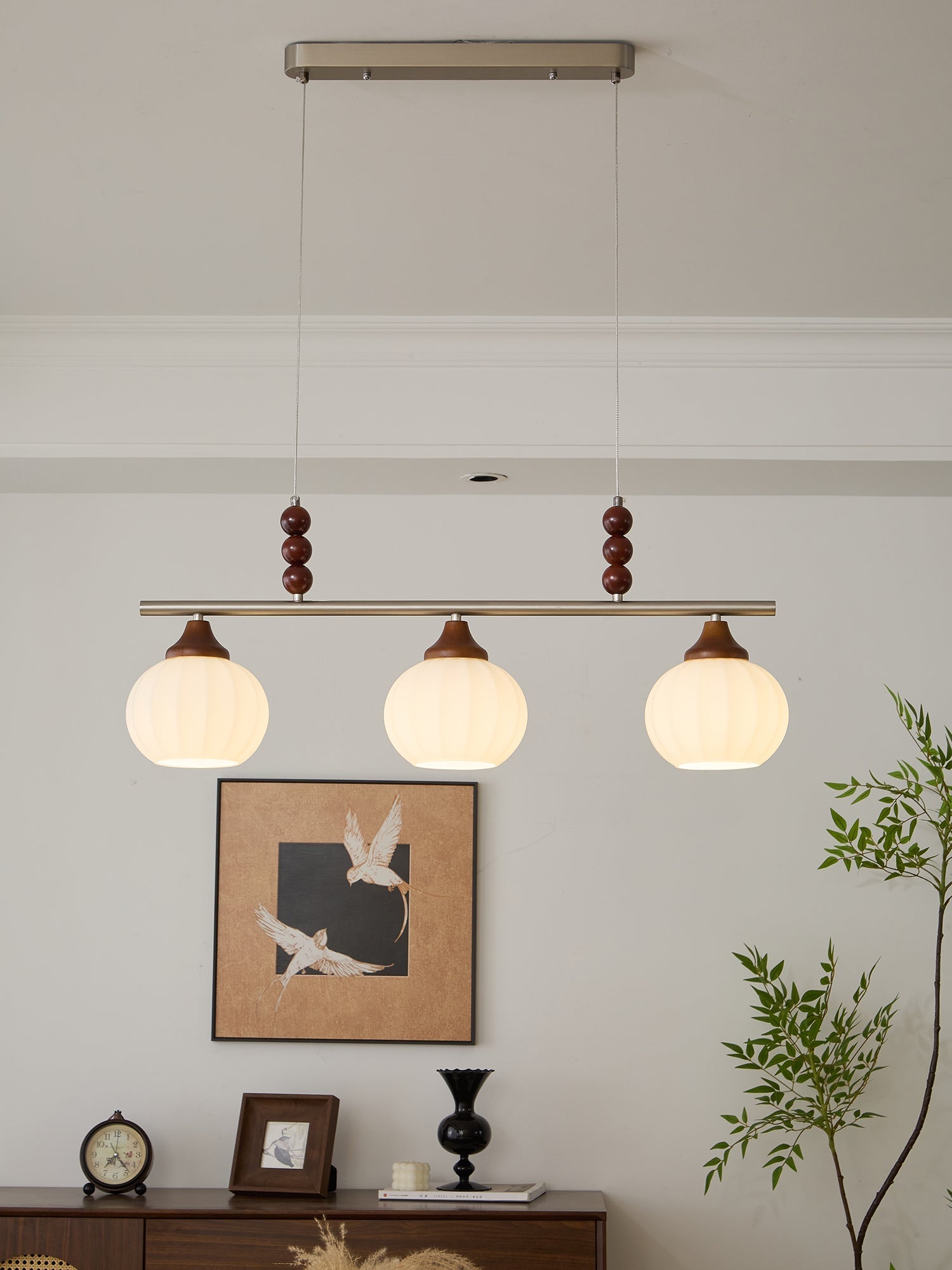 Vento Retro Glass Pendant Lamp - Letslighting