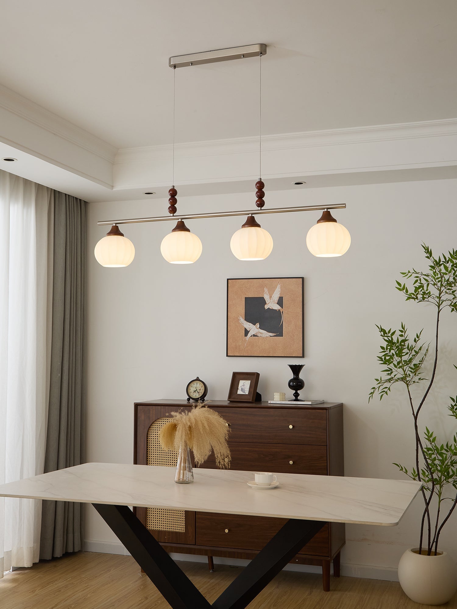 Vento Retro Glass Pendant Lamp - Letslighting