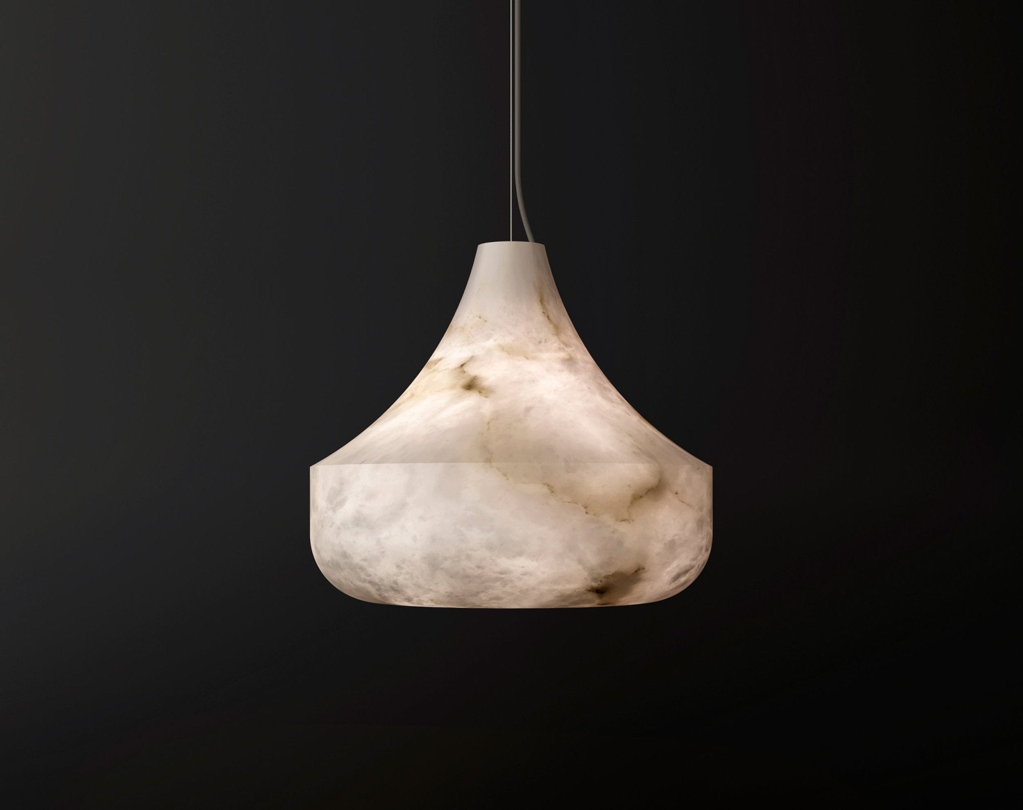Alabaster Veil Pendant Light - Letslighting