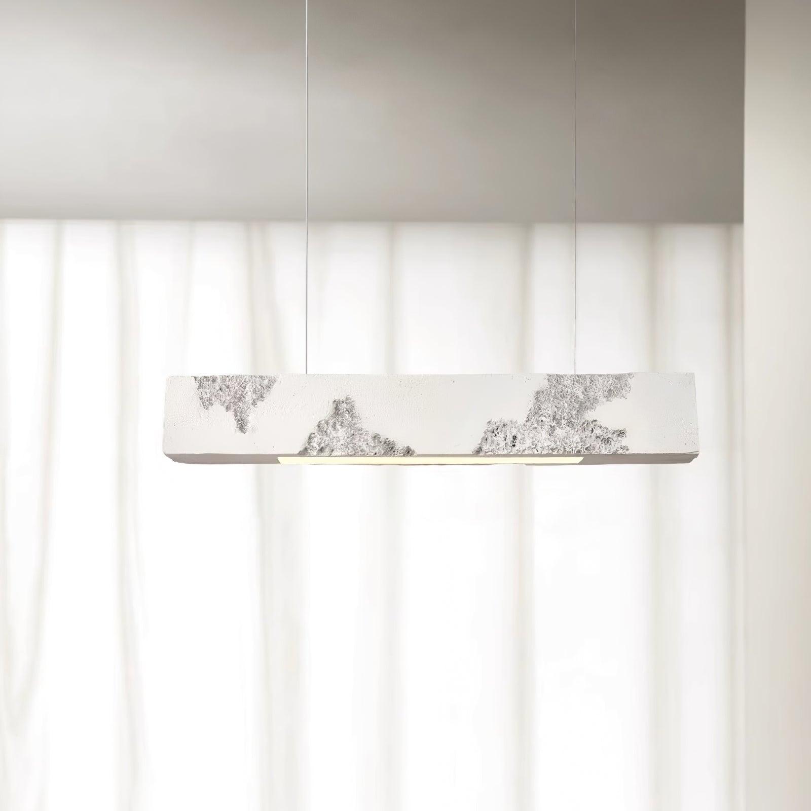 Lunar Gleam Pendant Lamp Textured Minimalist Celestial - Letslighting