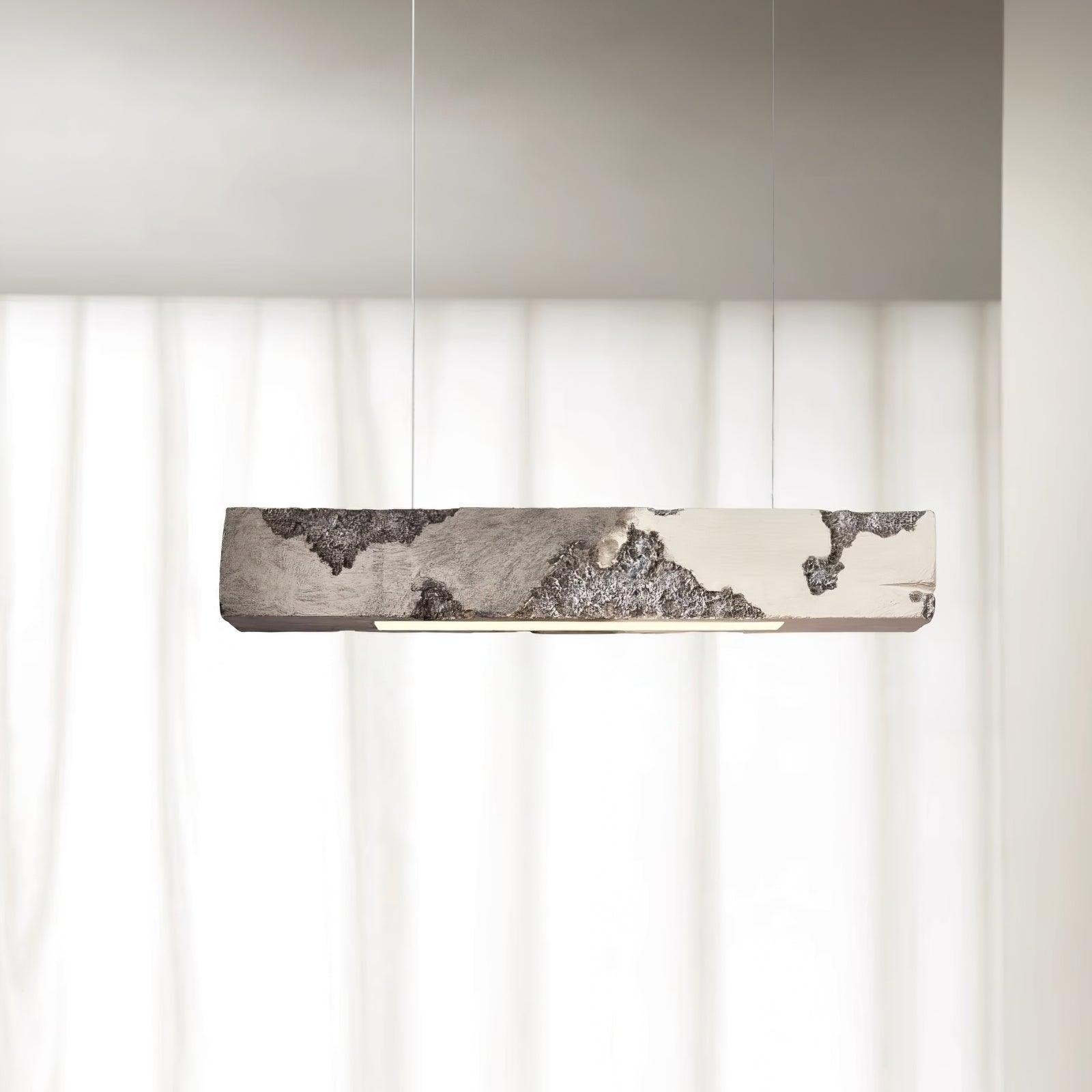 Lunar Gleam Pendant Lamp Textured Minimalist Celestial - Letslighting