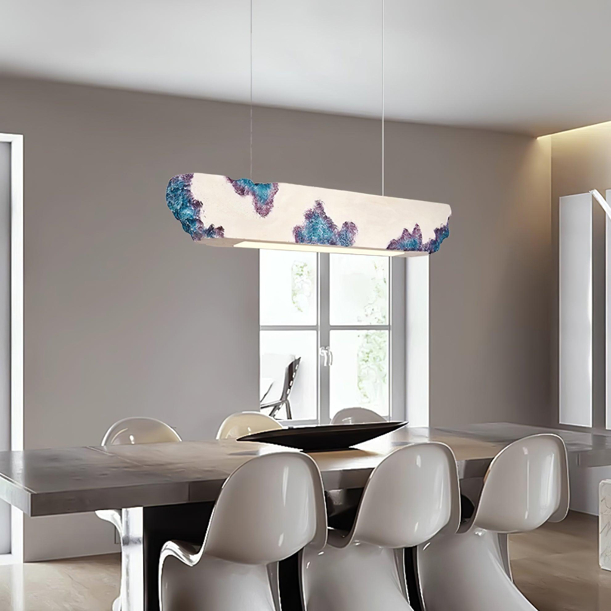 Lunar Gleam Pendant Lamp Textured Minimalist Celestial - Letslighting