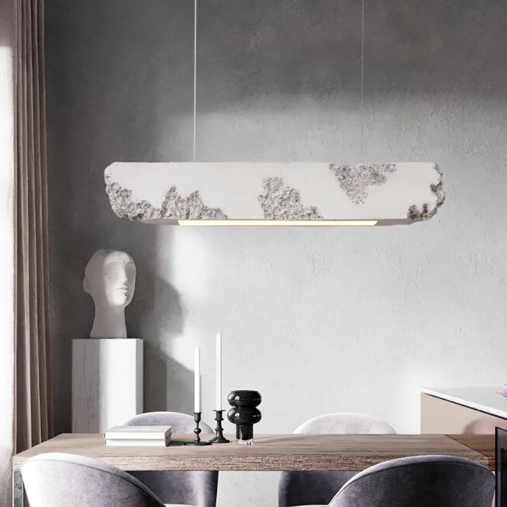 Lunar Gleam Pendant Lamp Textured Minimalist Celestial - Letslighting