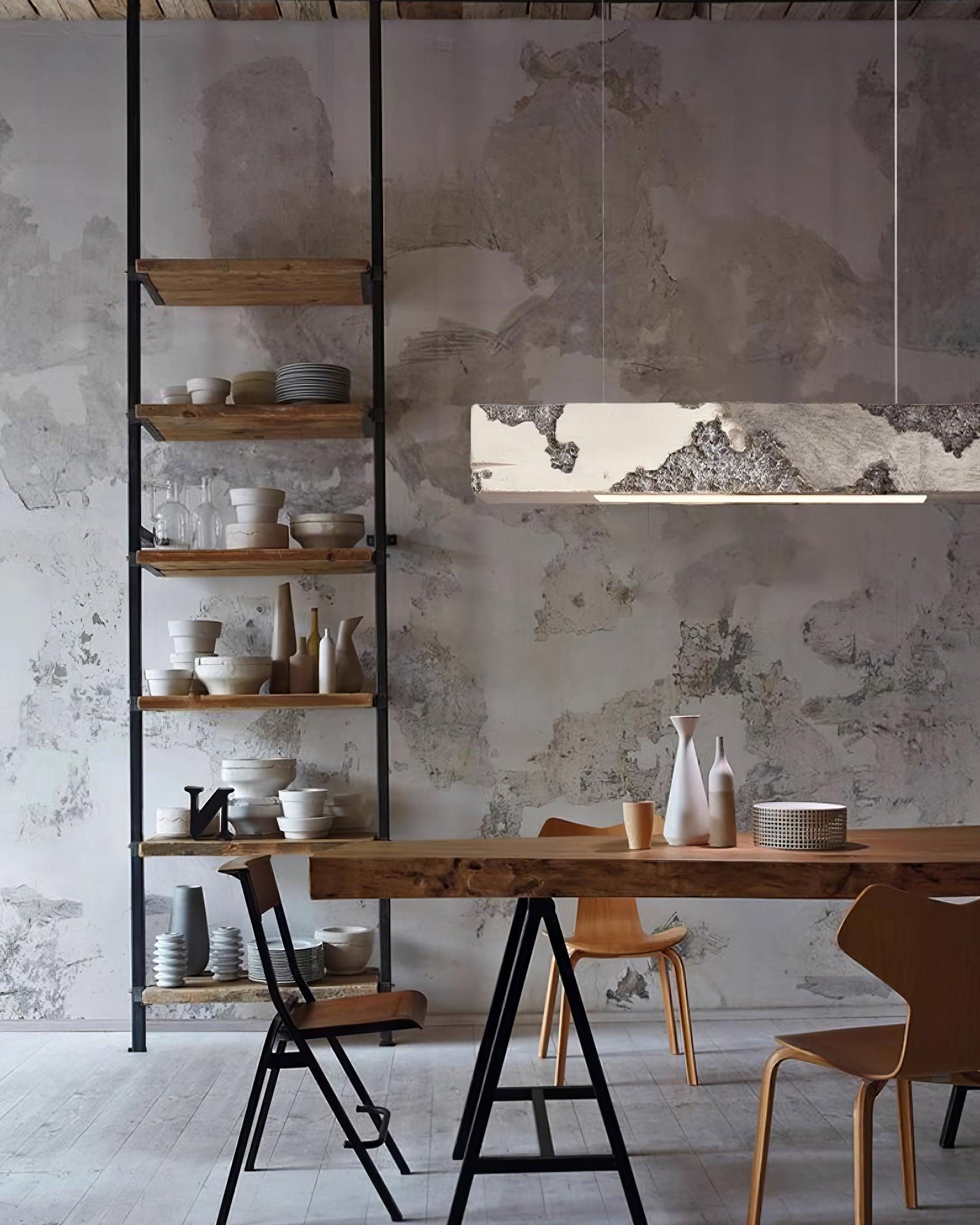 Lunar Gleam Pendant Lamp Textured Minimalist Celestial - Letslighting