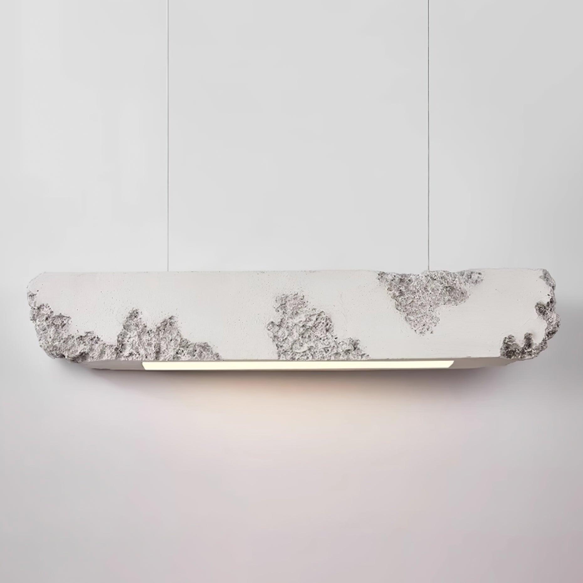 Lunar Gleam Pendant Lamp Textured Minimalist Celestial - Letslighting