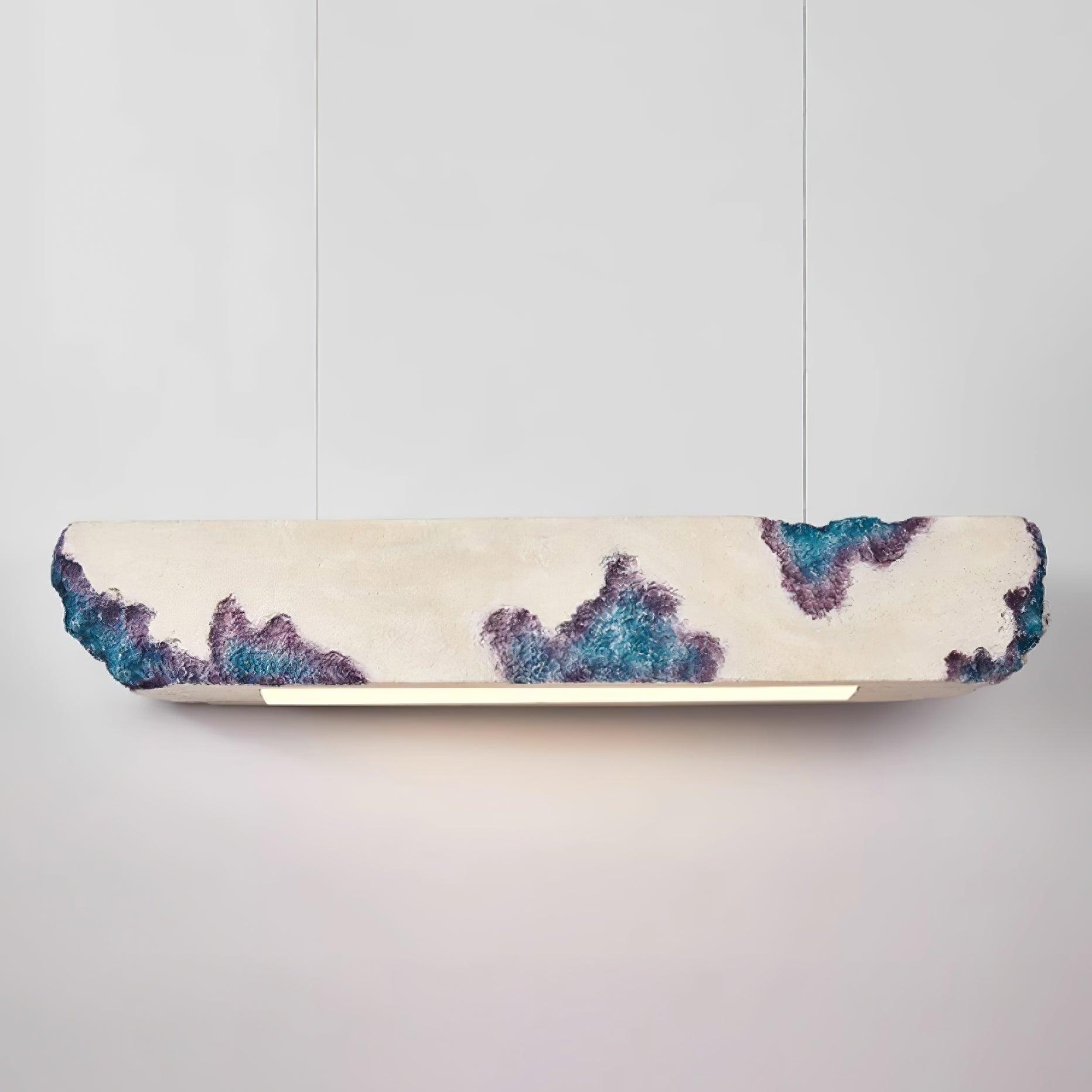 Lunar Gleam Pendant Lamp Textured Minimalist Celestial - Letslighting