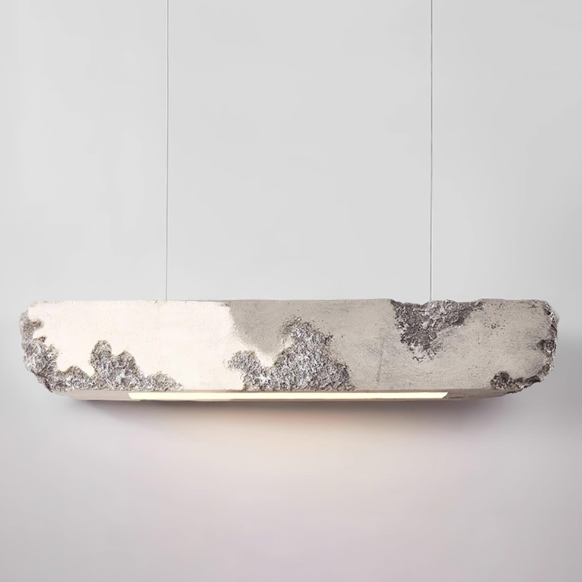Lunar Gleam Pendant Lamp Textured Minimalist Celestial - Letslighting