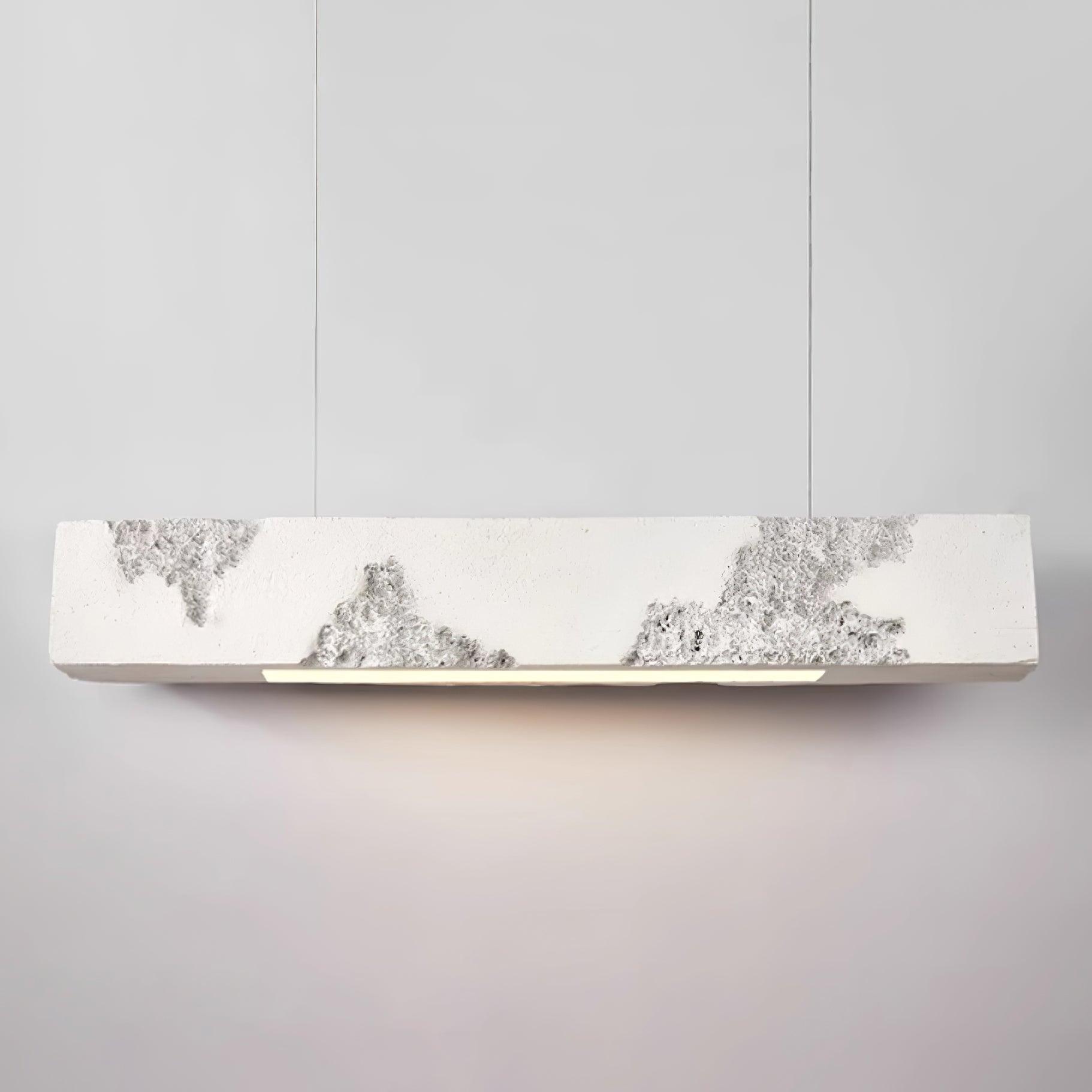 Lunar Gleam Pendant Lamp Textured Minimalist Celestial - Letslighting