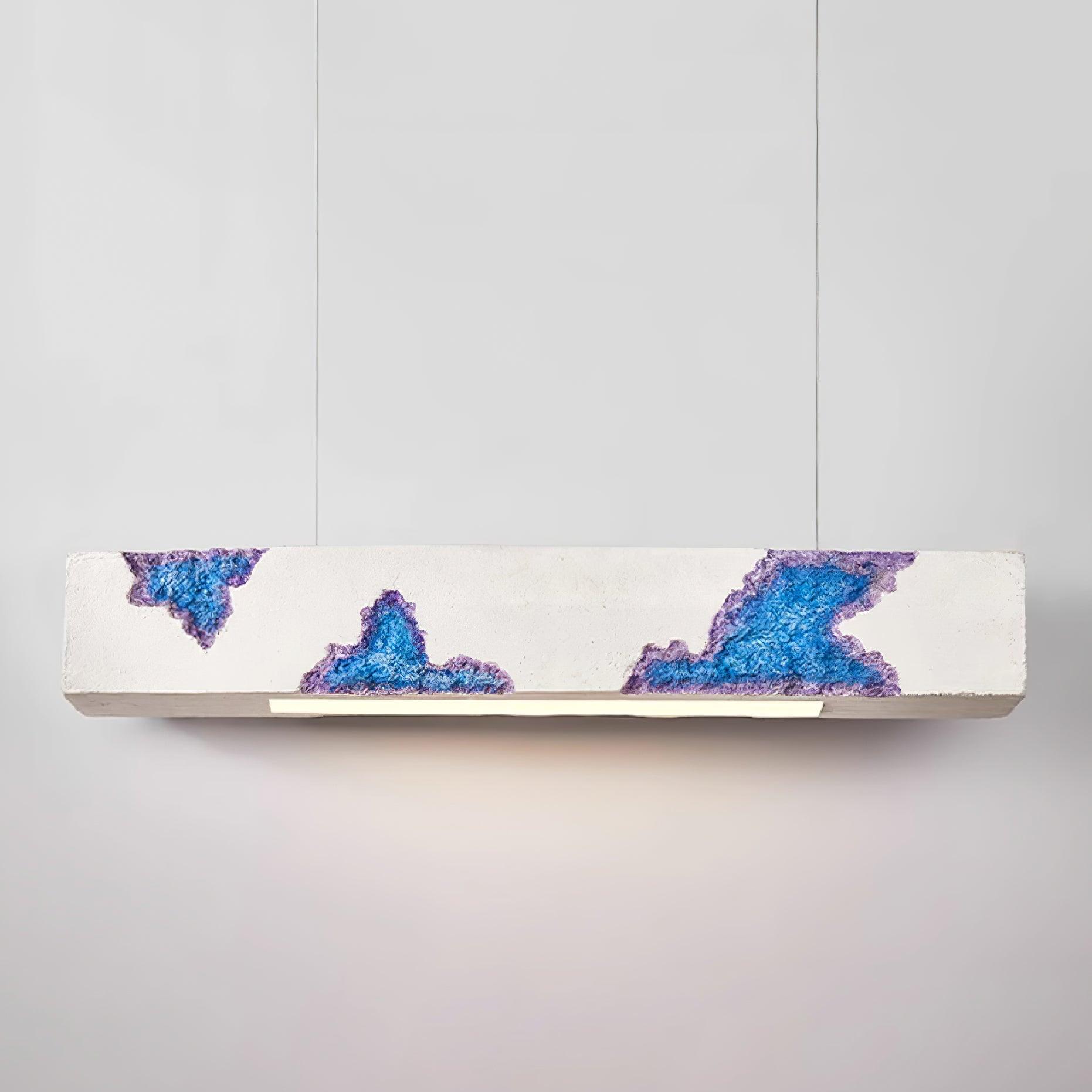 Lunar Gleam Pendant Lamp Textured Minimalist Celestial - Letslighting