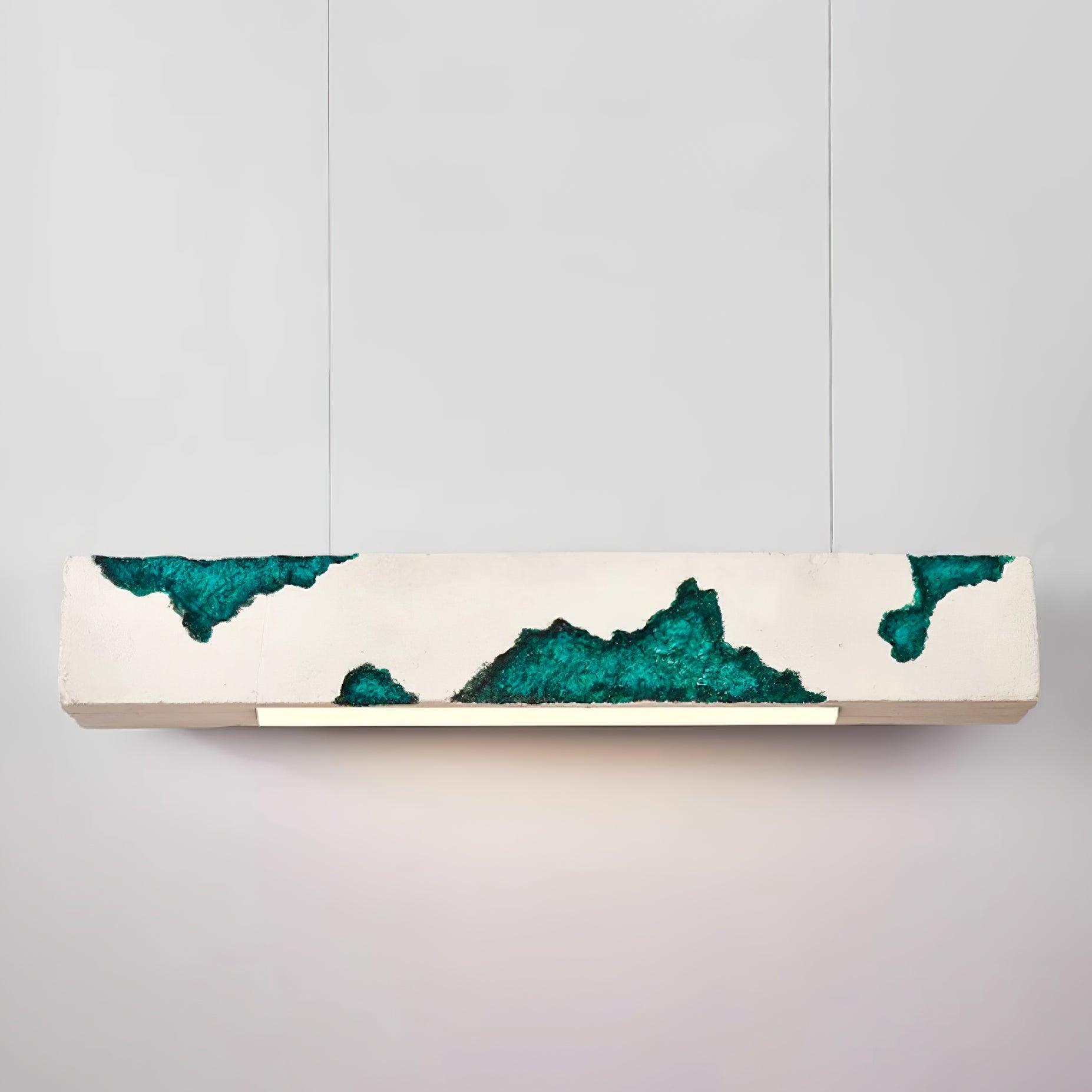 Lunar Gleam Pendant Lamp Textured Minimalist Celestial - Letslighting