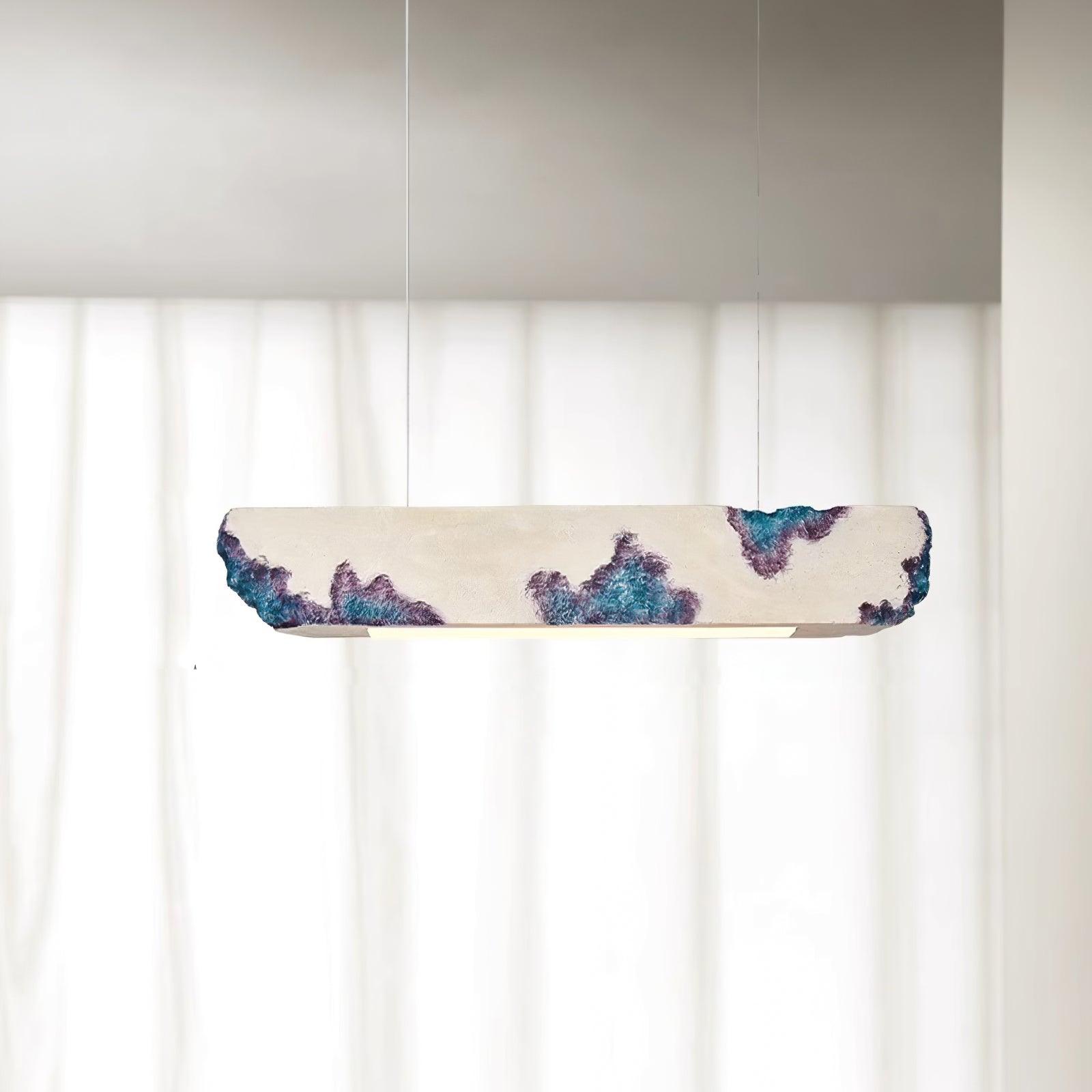 Lunar Gleam Pendant Lamp Textured Minimalist Celestial - Letslighting