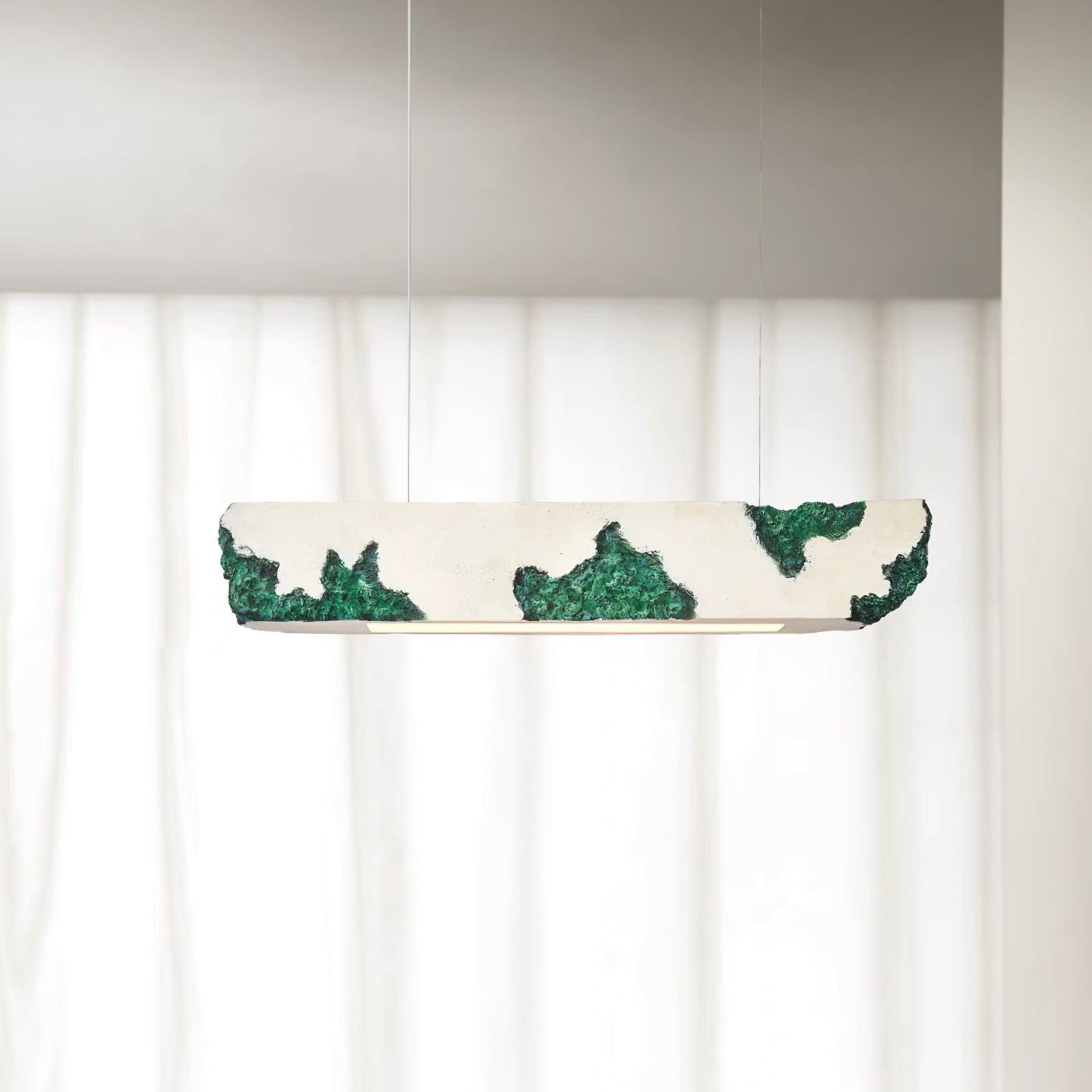 Lunar Gleam Pendant Lamp Textured Minimalist Celestial - Letslighting