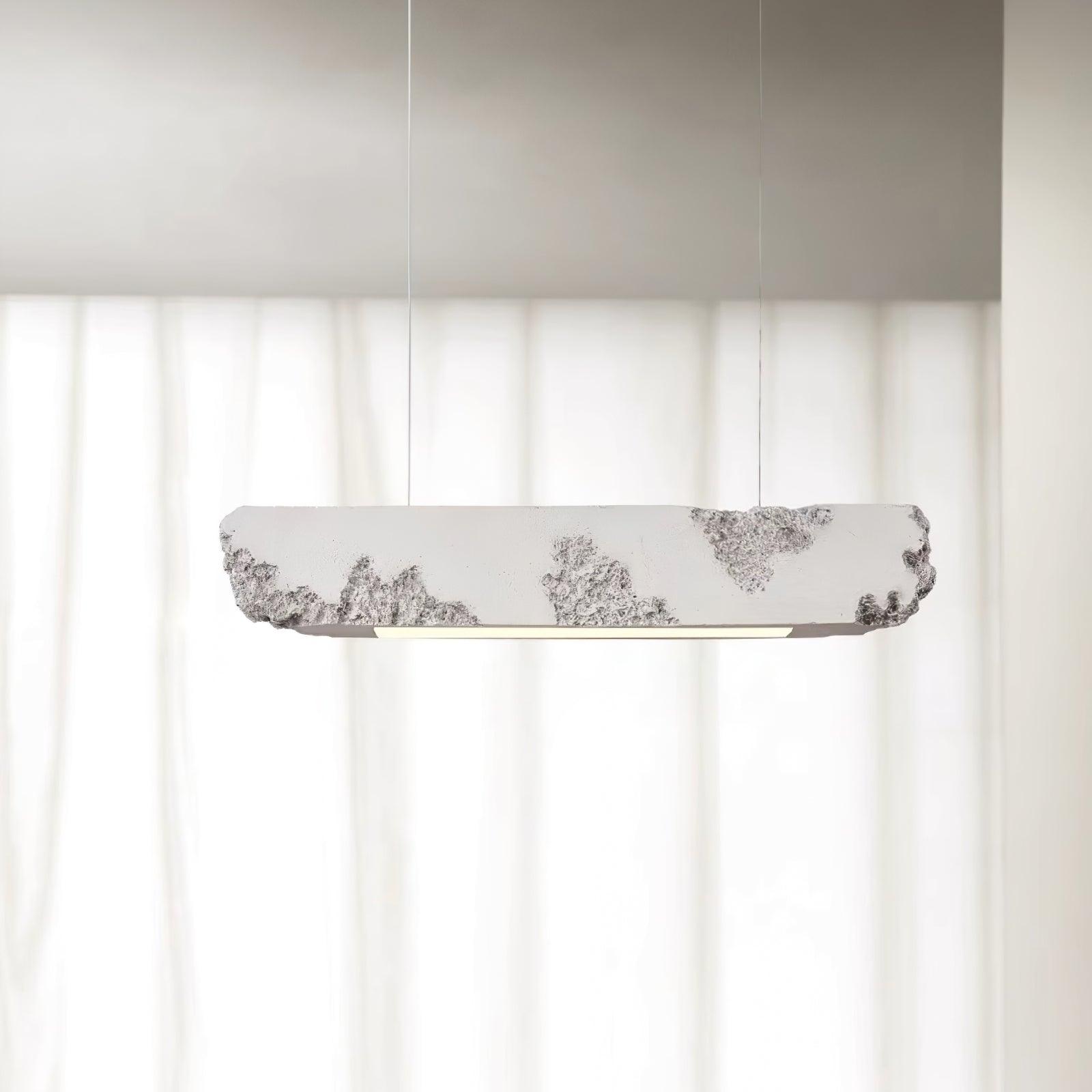 Lunar Gleam Pendant Lamp Textured Minimalist Celestial - Letslighting