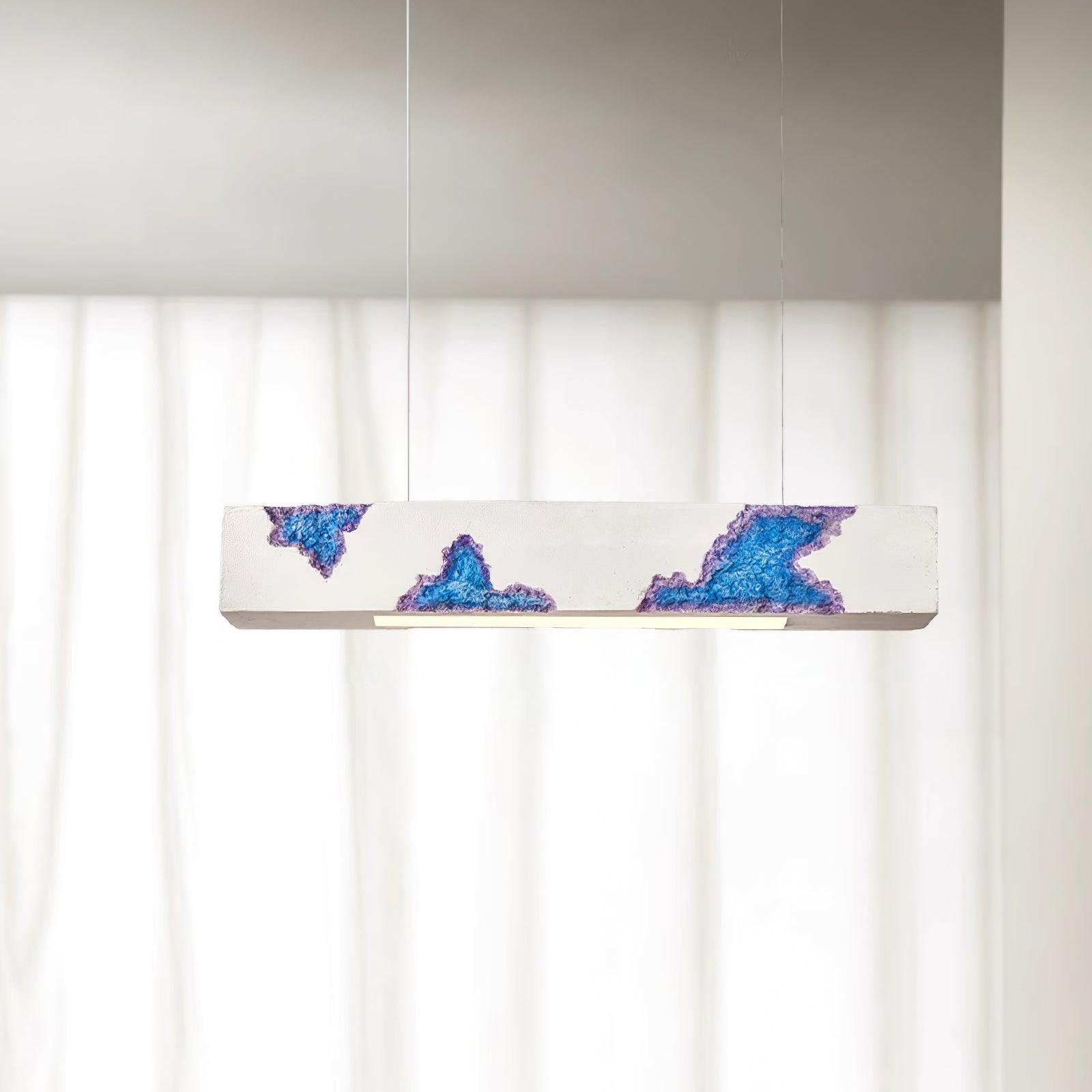 Lunar Gleam Pendant Lamp Textured Minimalist Celestial - Letslighting