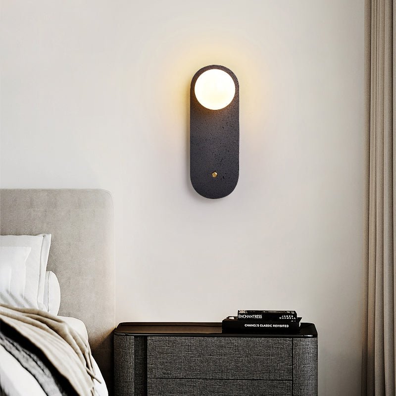 Hearth Minimalist Travertine wall light