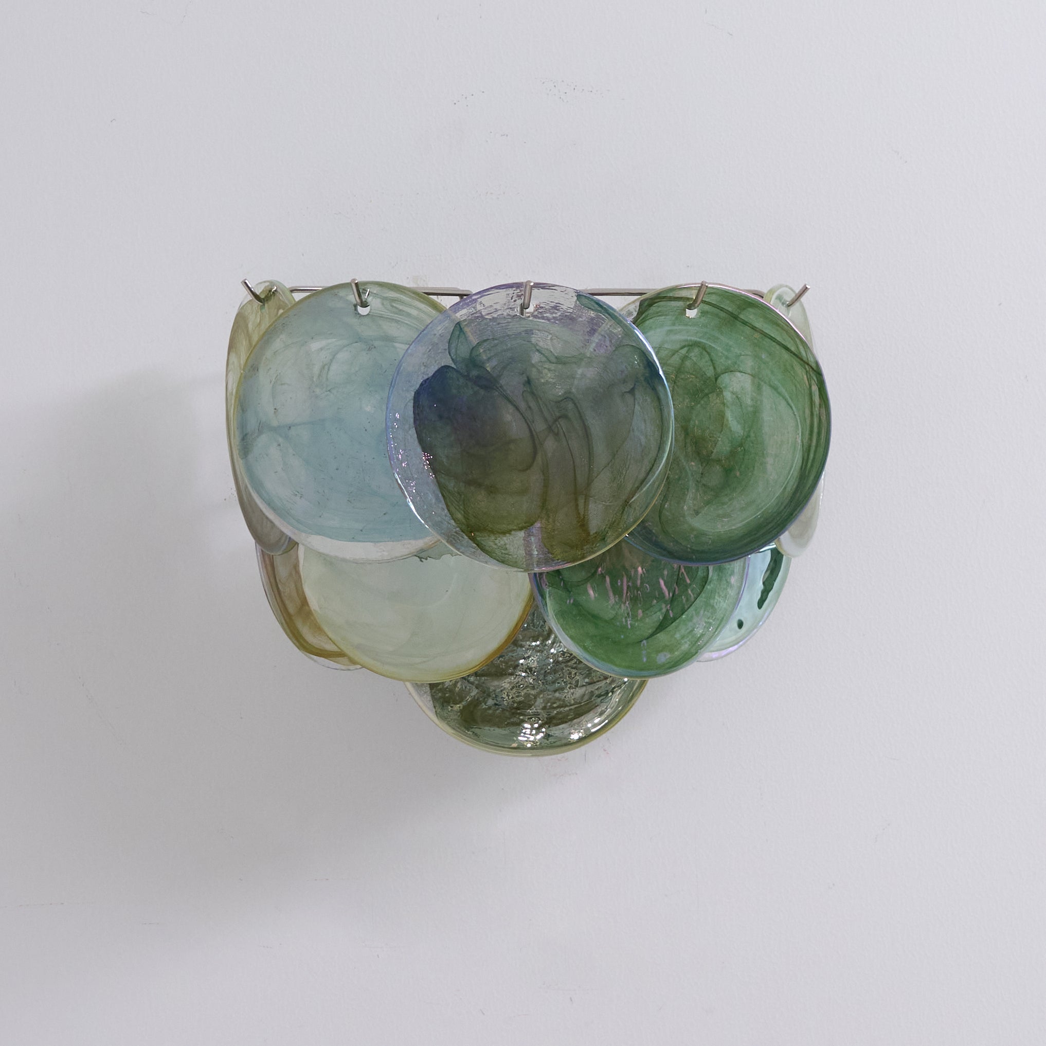 Aurora Wall Lamp Murano Glass Disc Artistic - Letslighting