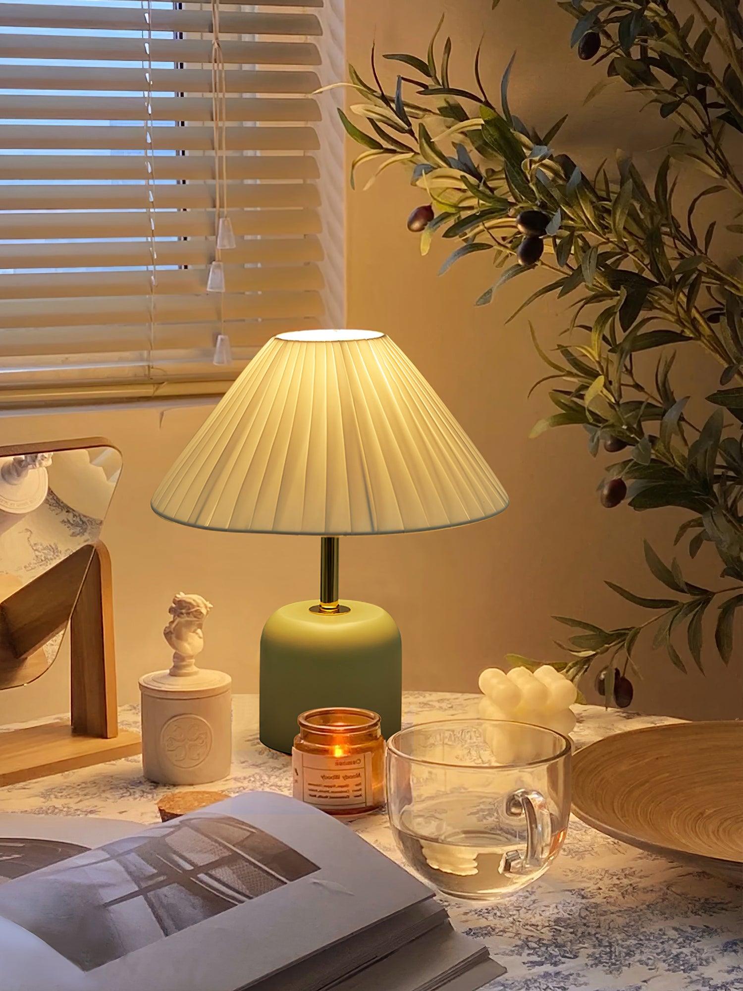 Verena Fabric Table Lamp - Letslighting