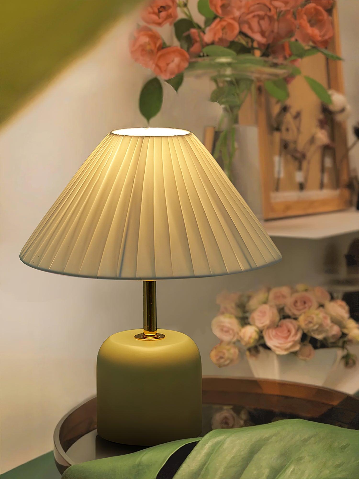 Verena Fabric Table Lamp - Letslighting