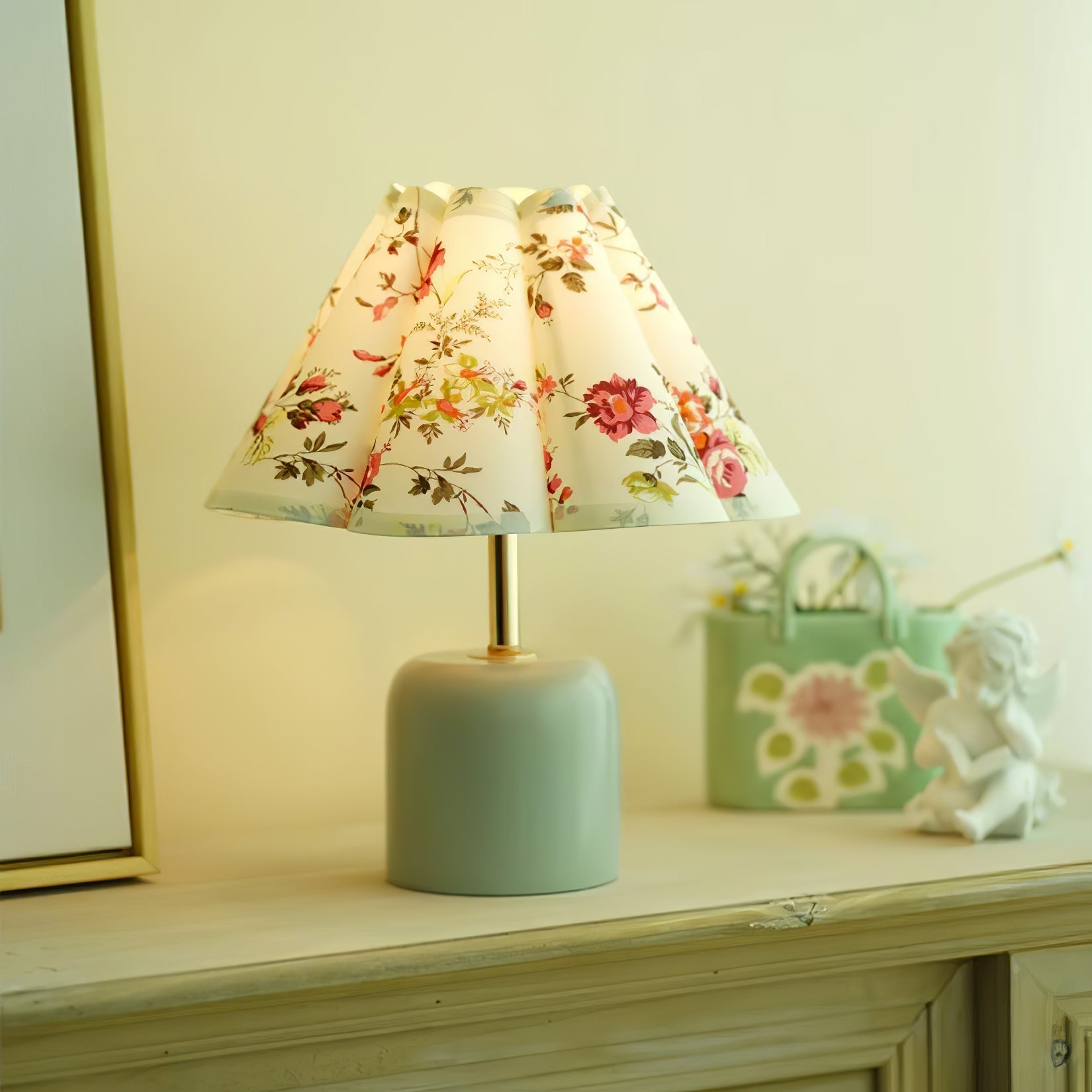 Verena Fabric Table Lamp - Letslighting