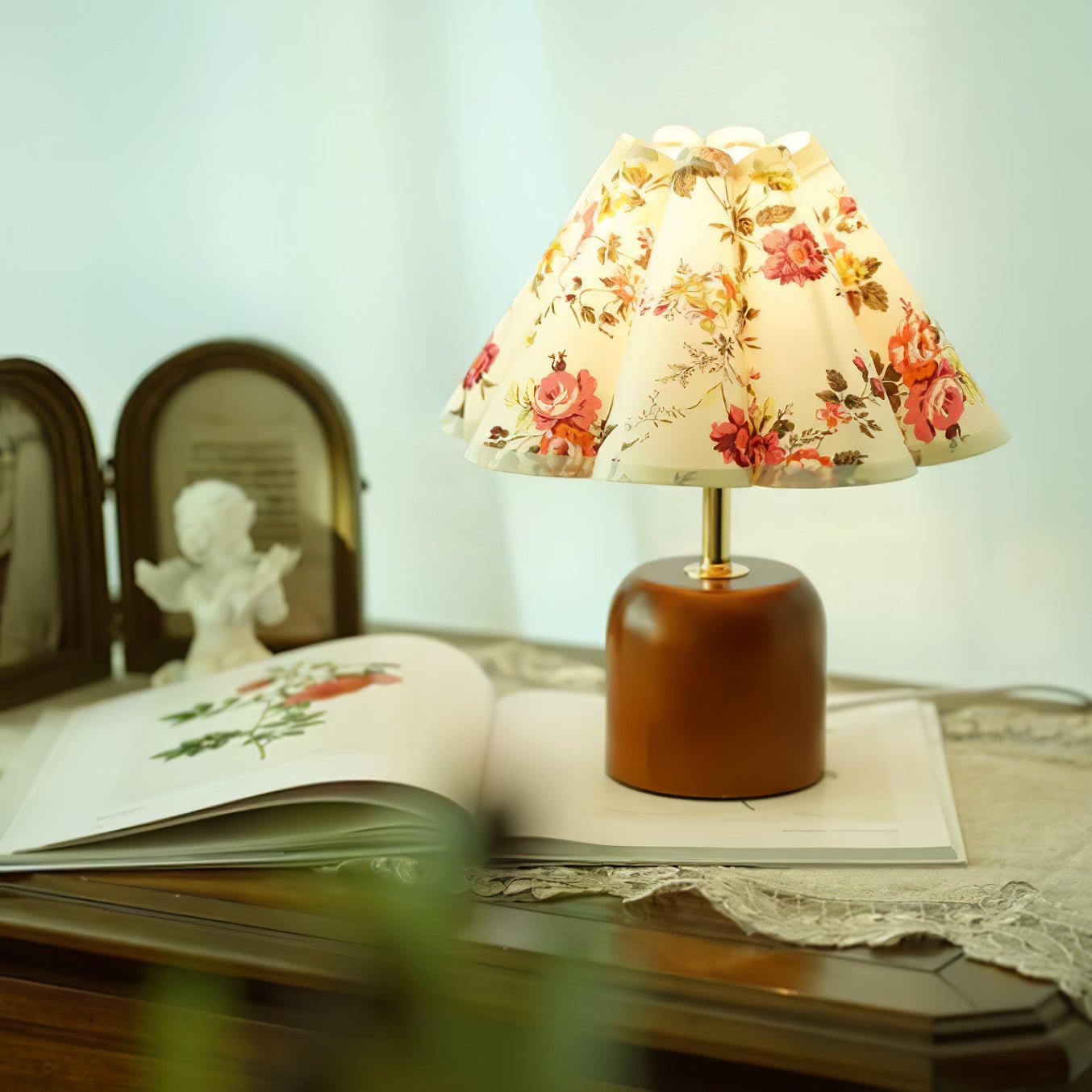 Verena Fabric Table Lamp - Letslighting