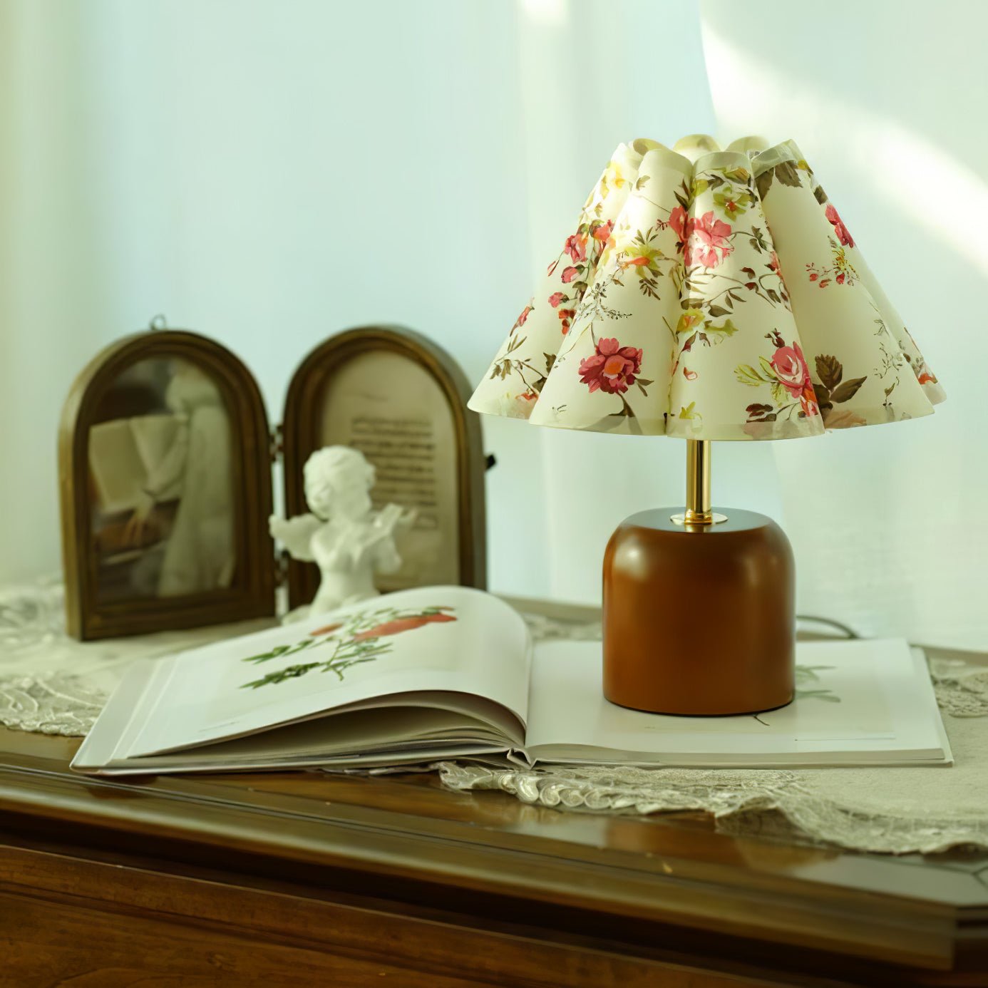 Verena Fabric Table Lamp - Letslighting