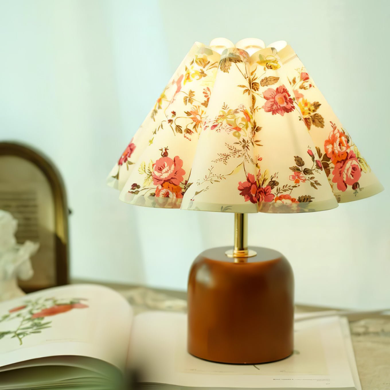 Verena Fabric Table Lamp - Letslighting