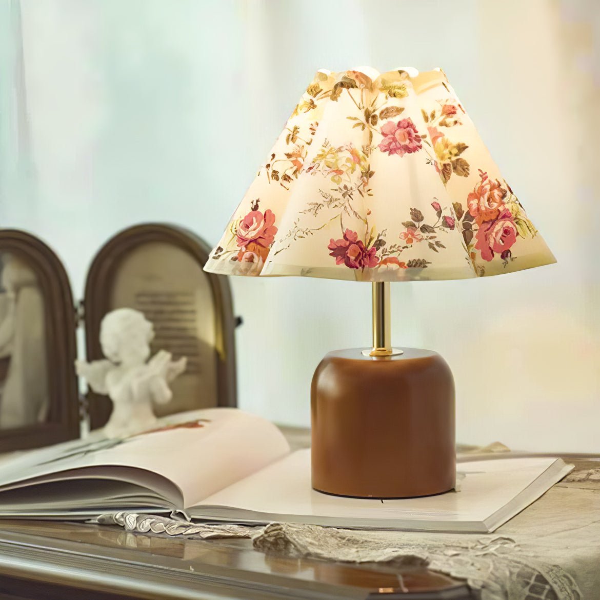 Verena Fabric Table Lamp - Letslighting