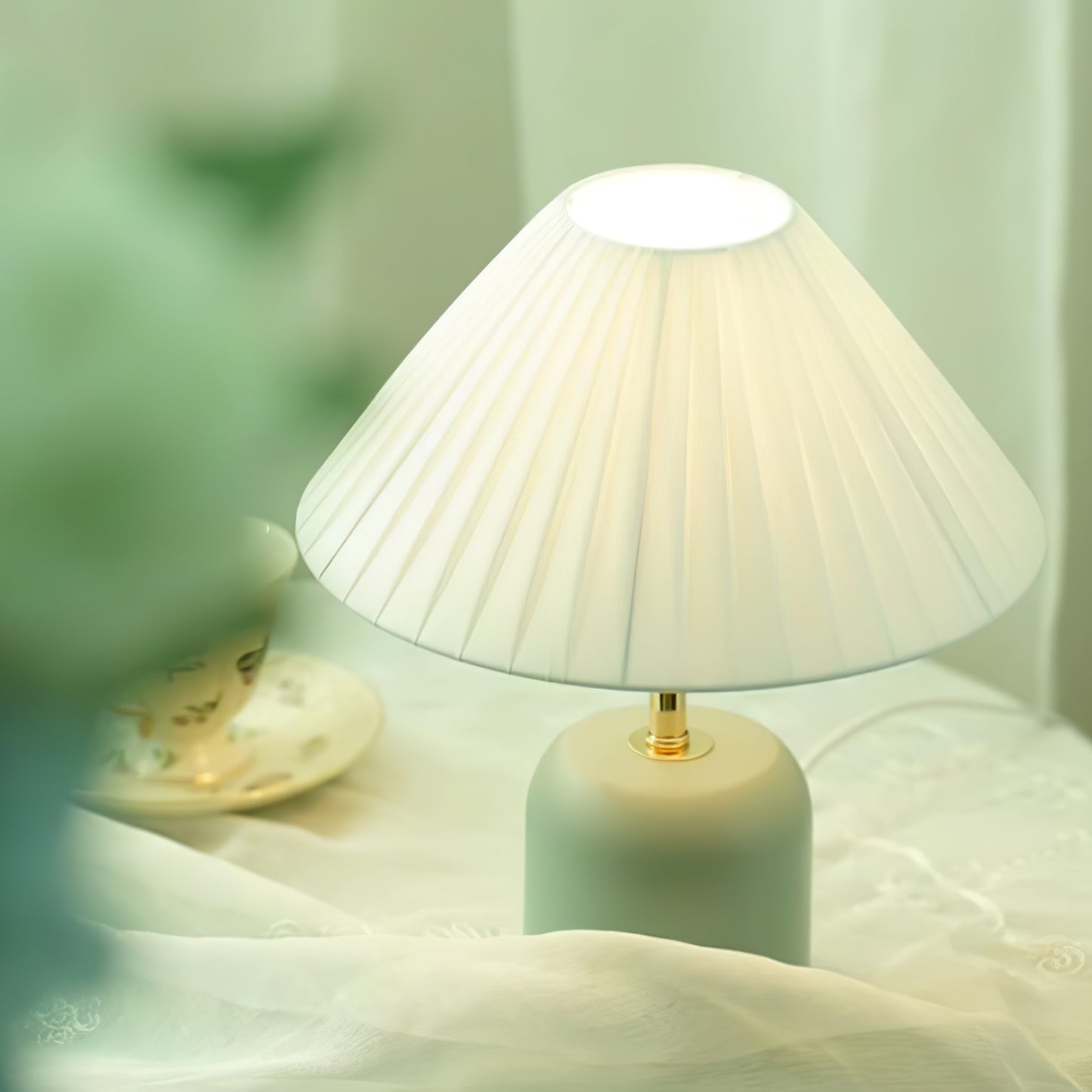 Verena Fabric Table Lamp - Letslighting