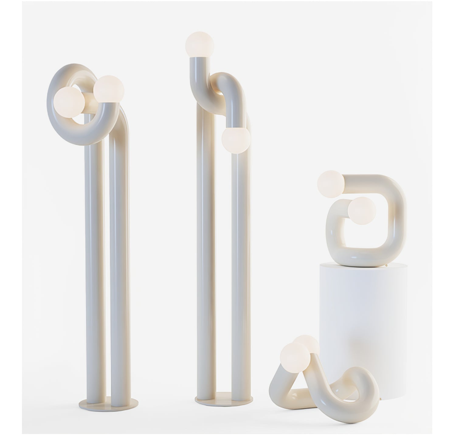 Arraeila Sculptural Floor Lamp - Letslighting